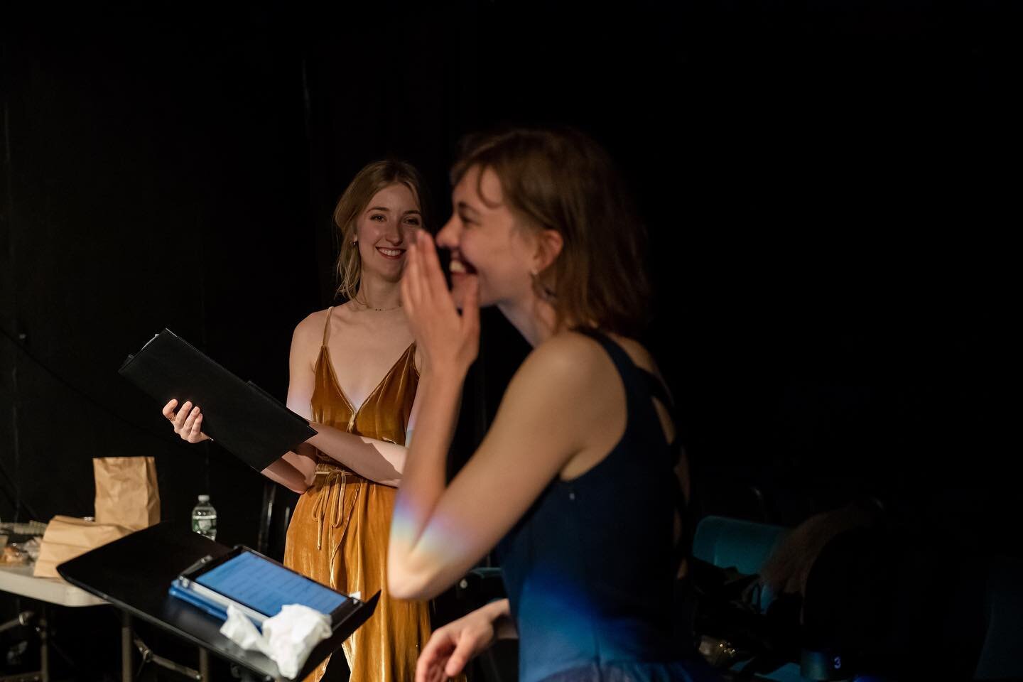 secret&rsquo;s out! 🤫 👀 

these two (@walking_singing &amp; @anna.chronisms plus the rest of the gang) will be in Minneapolis at @newmusicgathering on August 13th! We&rsquo;re closing the night with a participatory performance that&rsquo;ll put our