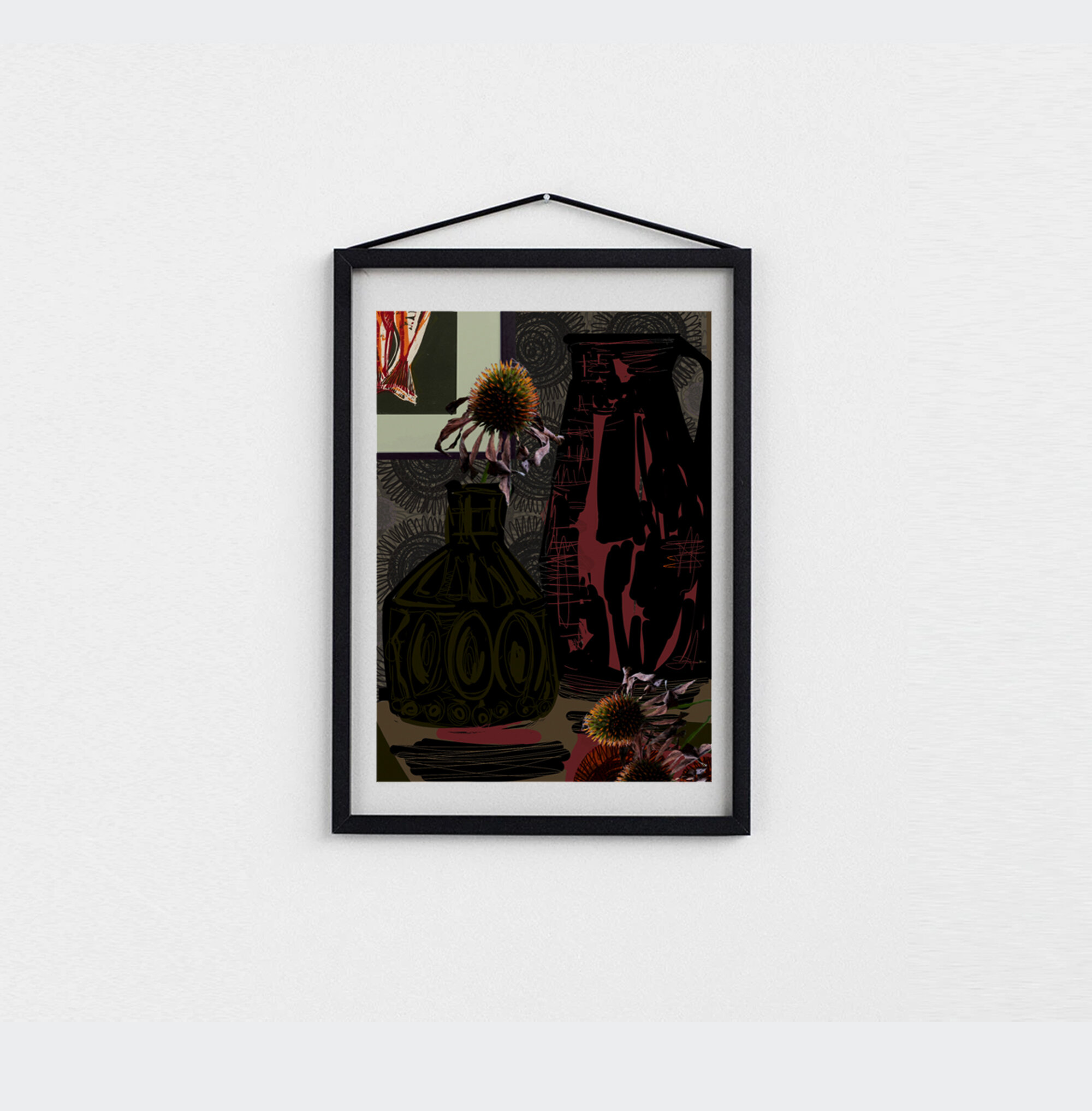 Autumn Jug and Vase Limited edition Print