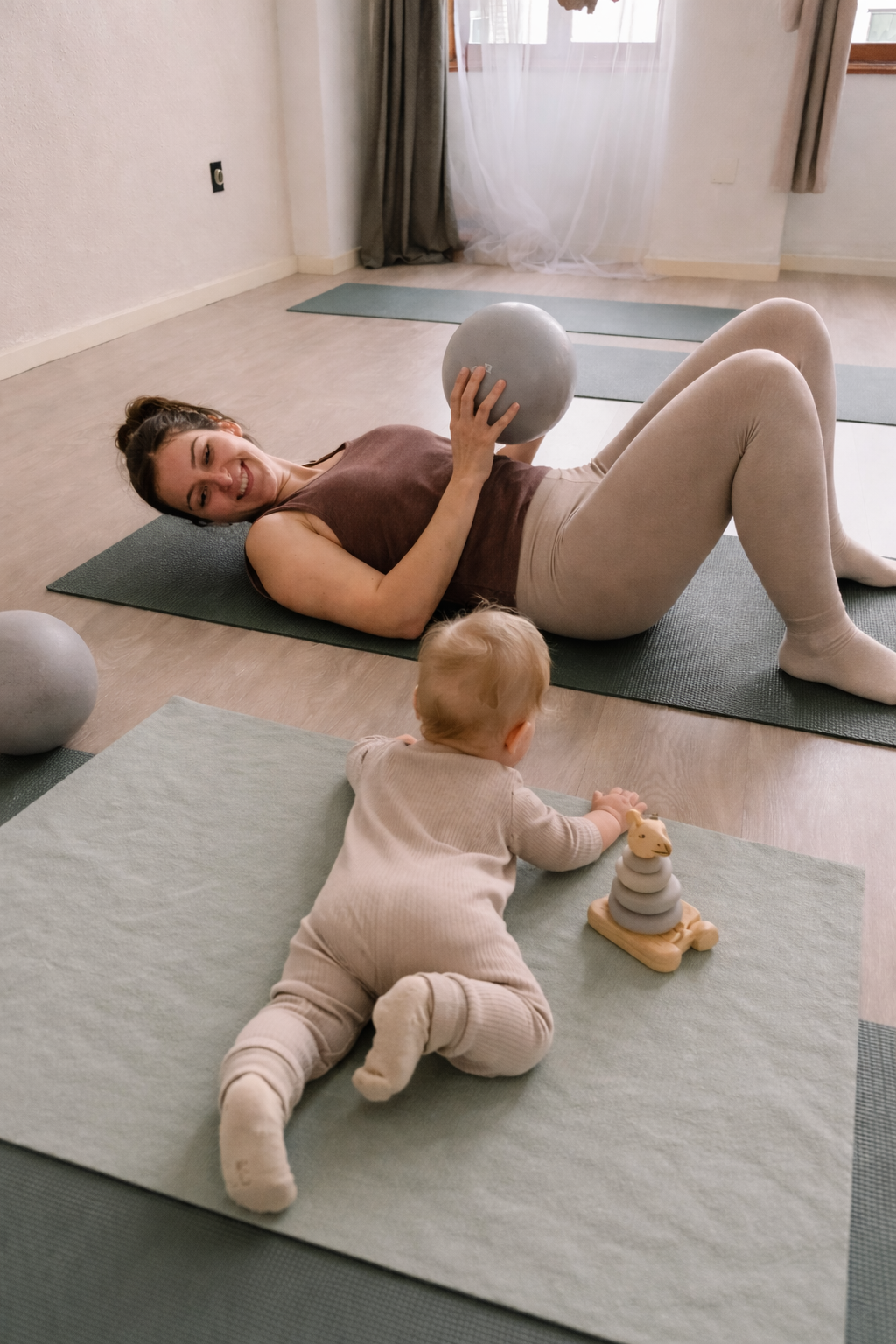 Postpartum exercise private lesson