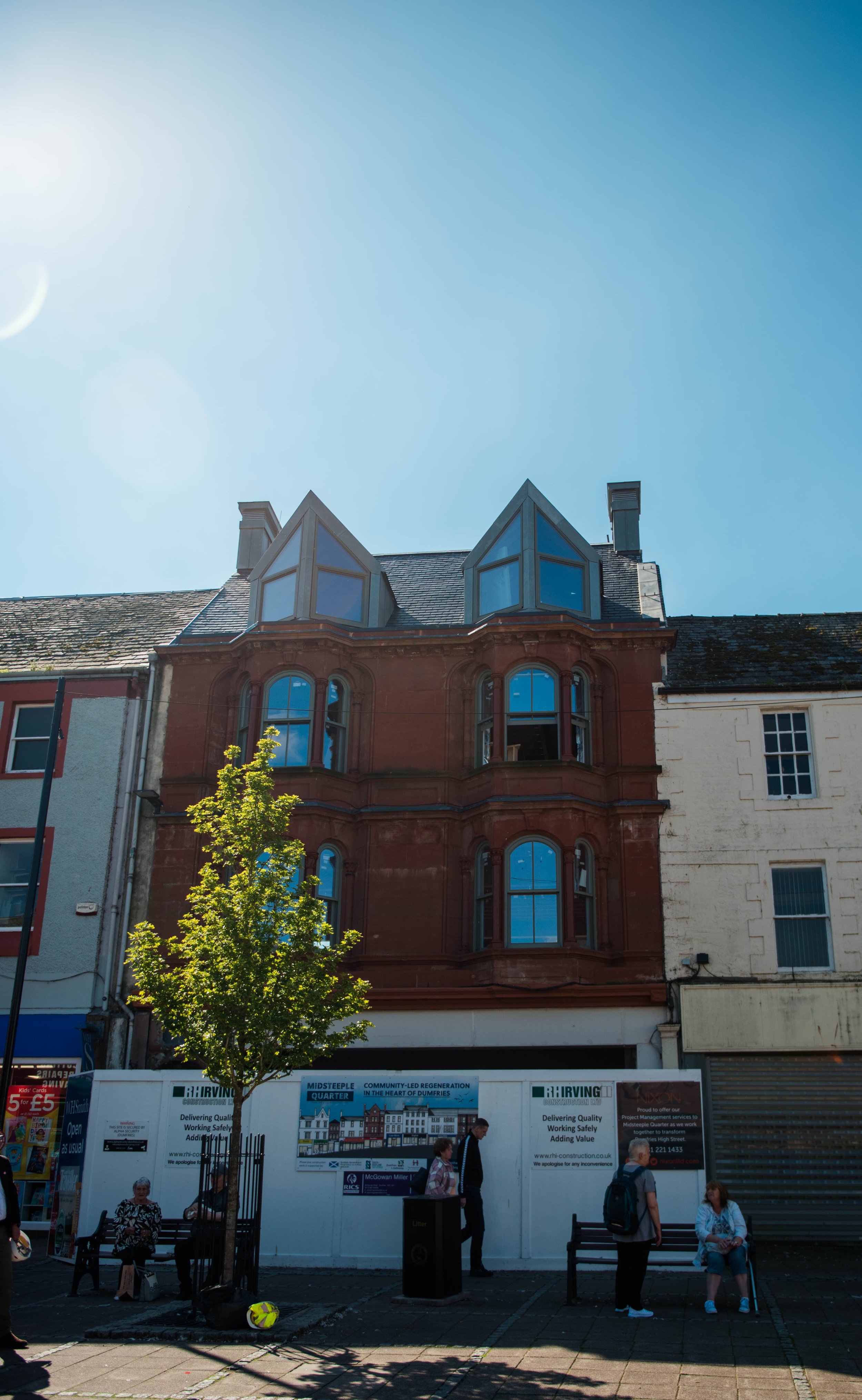 Midsteeple Quarter - 135-139 High Street with its scaffolding removed.jpg