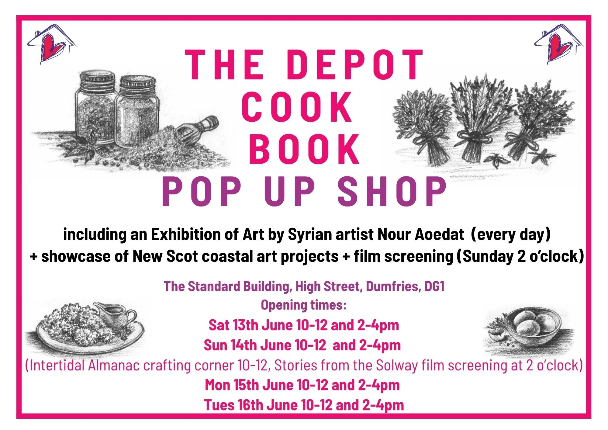 The Depot Cook Book Launch &amp; Exhibition