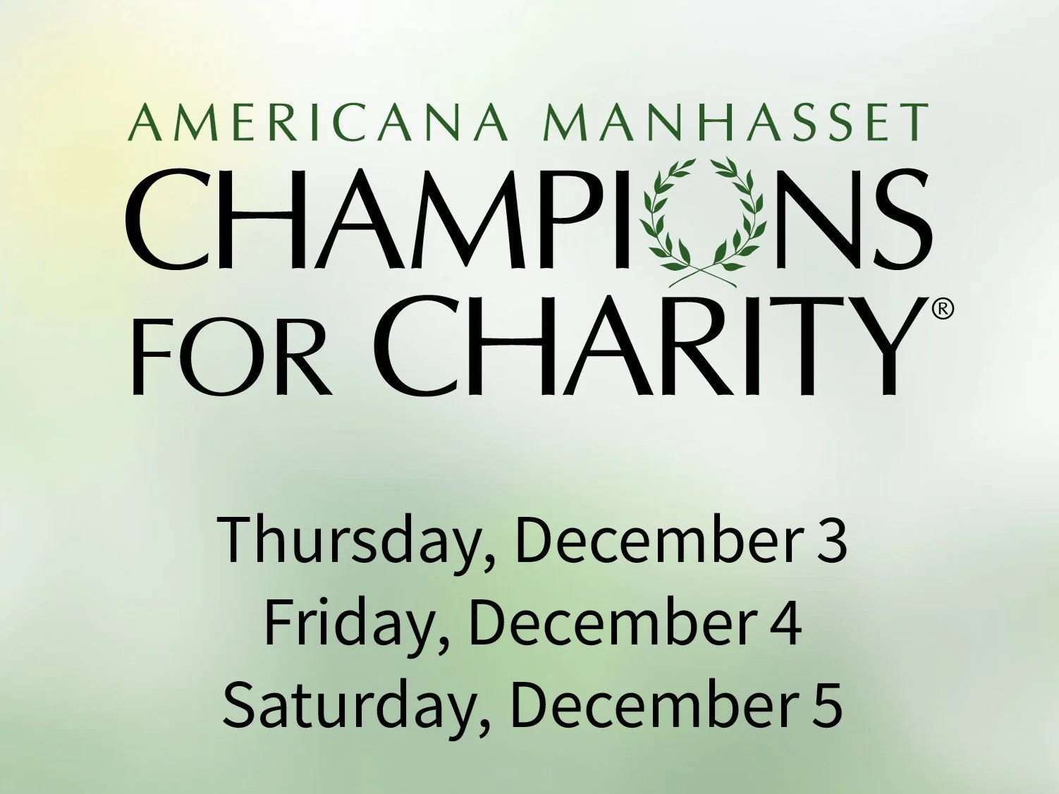 Champions for Charity®