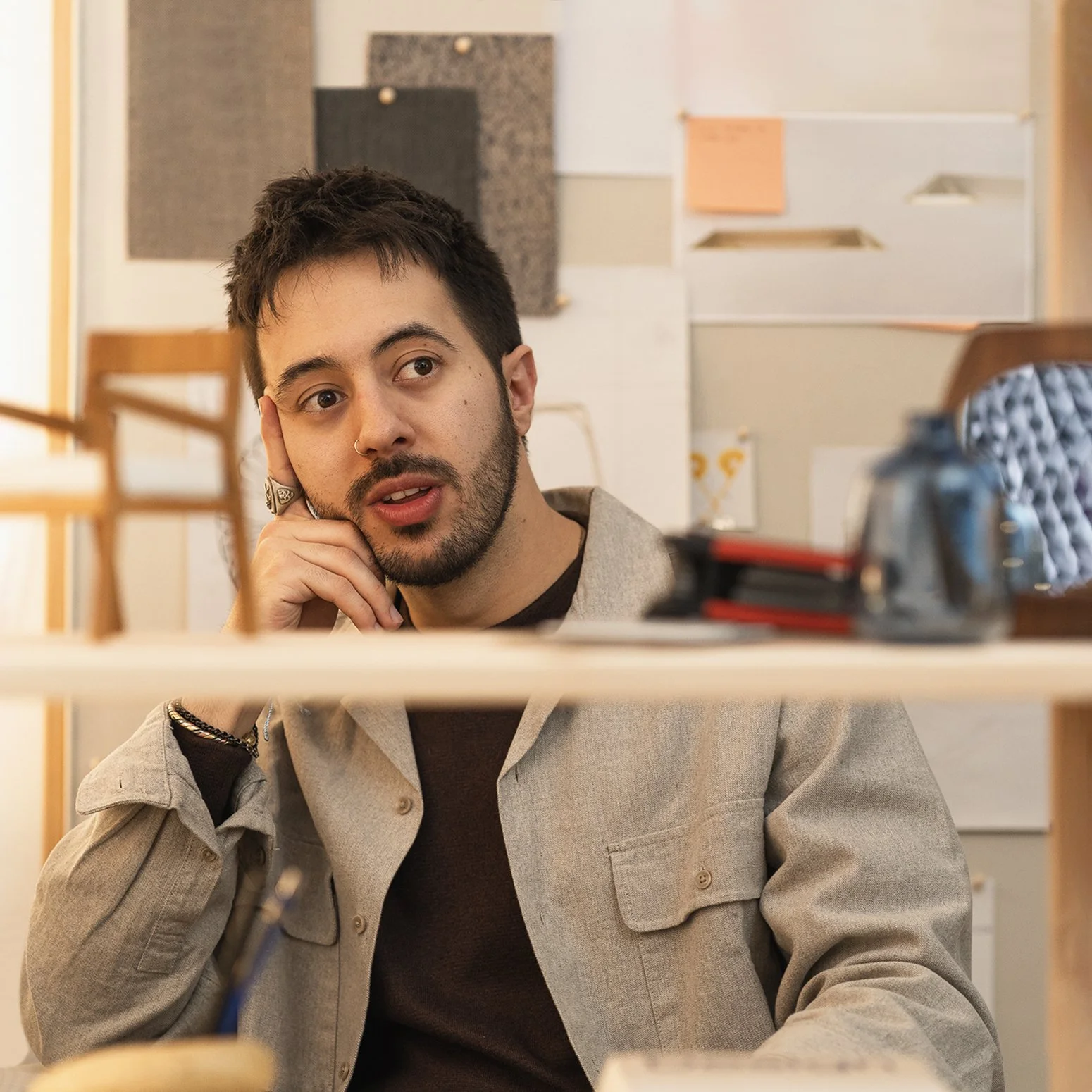 Portrait of Jake Oliveira, founder of Jake Oliveira Studio, an industrial design practice in Toronto.
