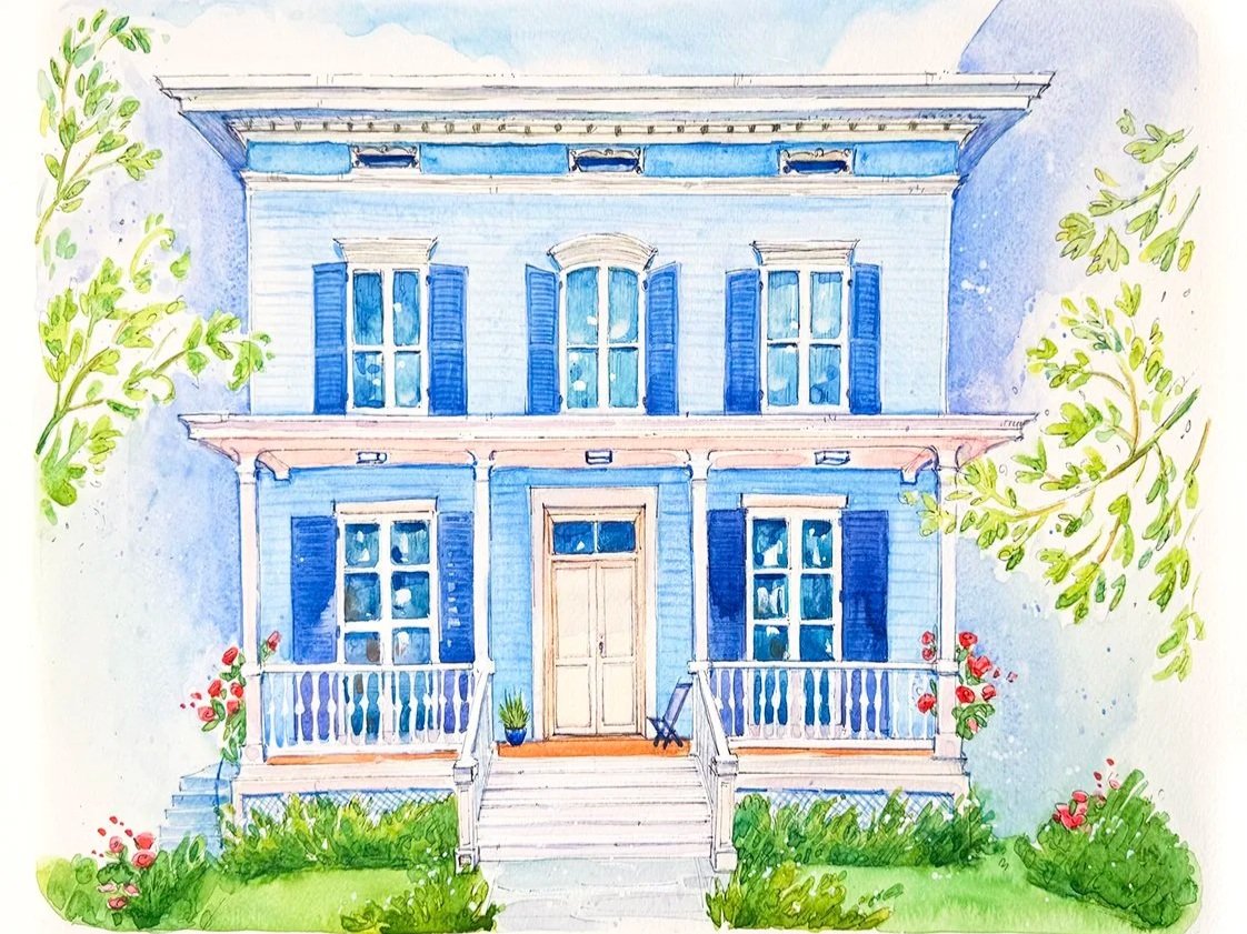 25 Building Portraits for a Spruce Capital Real Estate Portfolio
