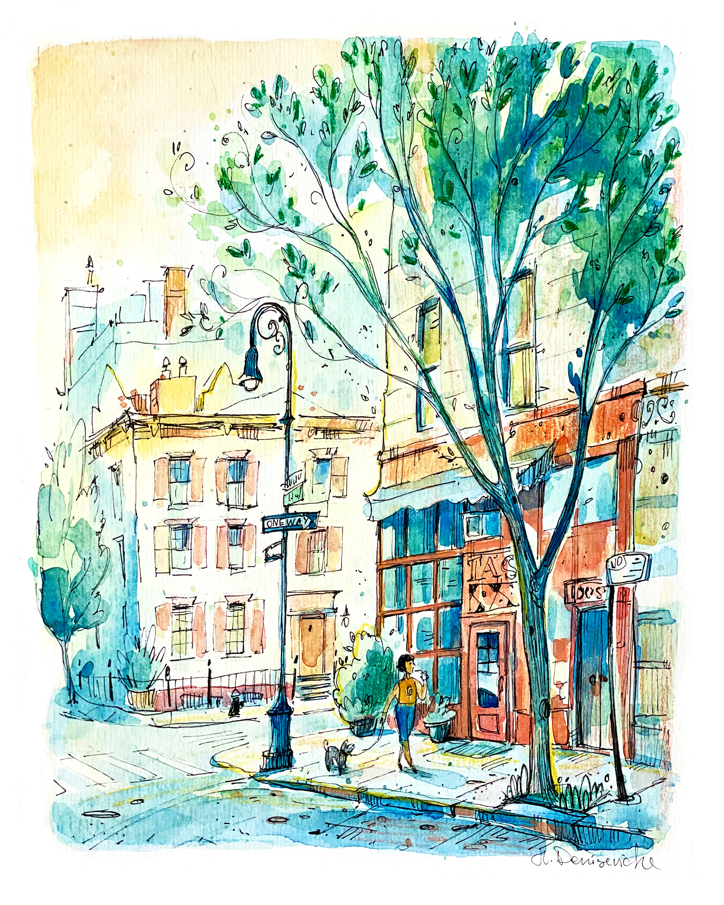 Spring Cafe in Manhattan - 8x10.jpg