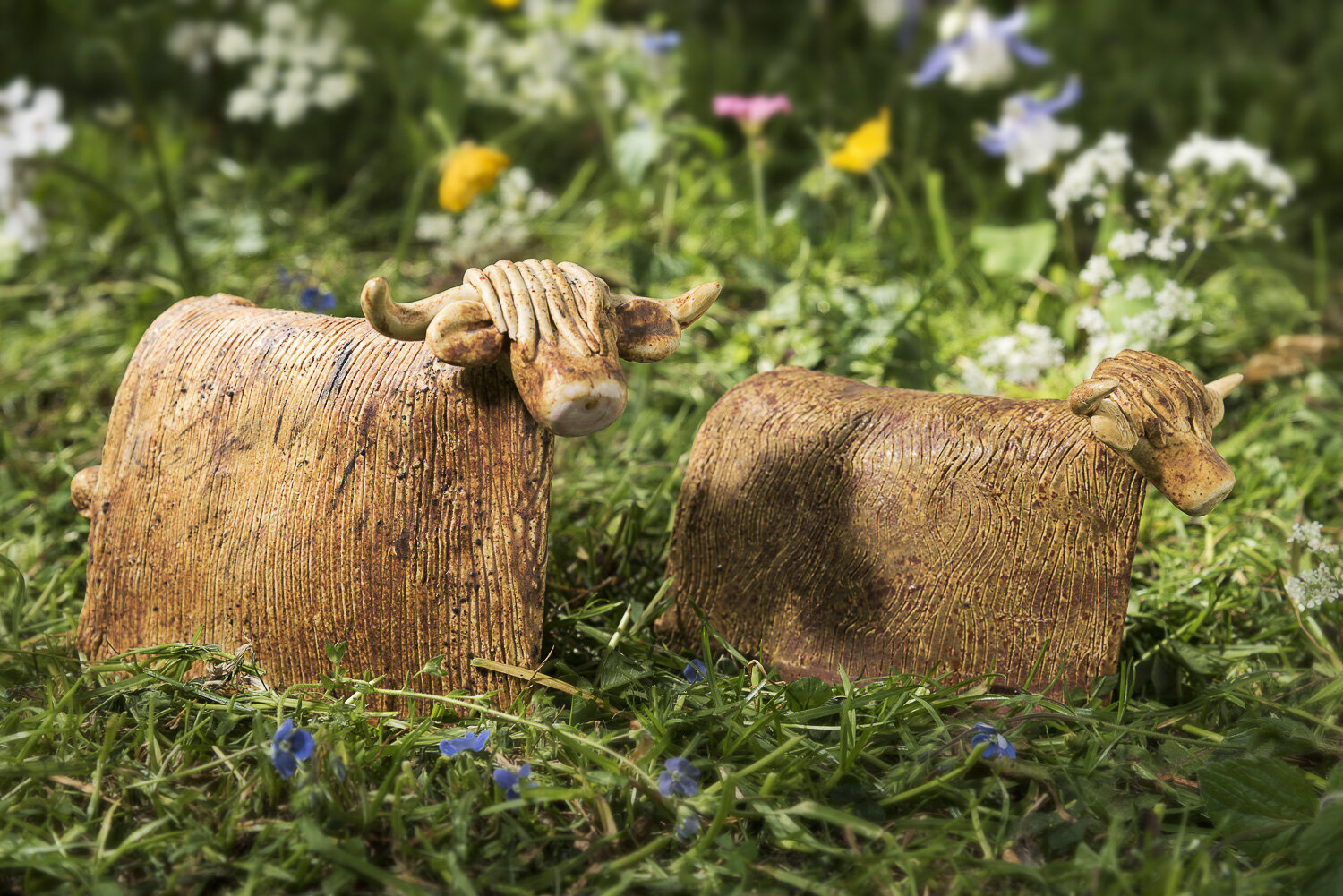 Mount Ida Pottery Ceramics Highland Cows