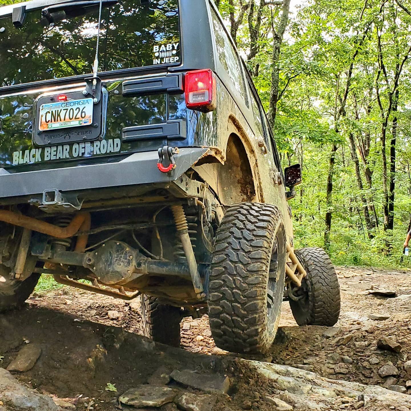 Happy Tushie Tuesday! #tushietuesday #jeepwave #jeepjku #jeepgang #flexyjeep #jeepcrew #blackbearbuilt