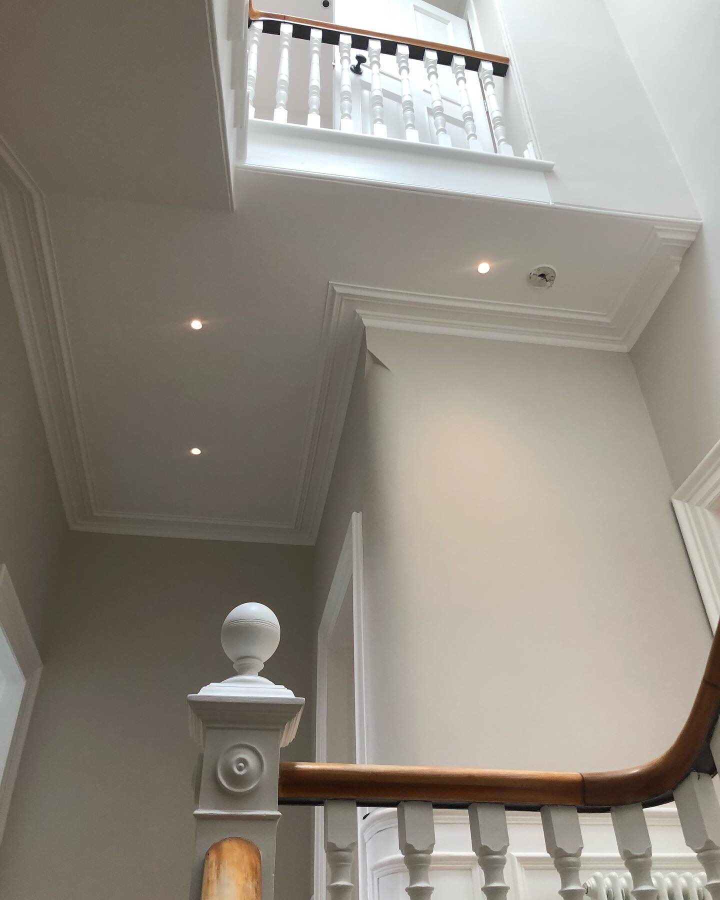 The stairwell is now flooded with light from the new roof light, highlighting the original period details. Nearly complete, just one or two bits to finish.
.
.
.

#architect #architecture #designer #aberdeenshire #contemporarydesign #contemporaryhome
