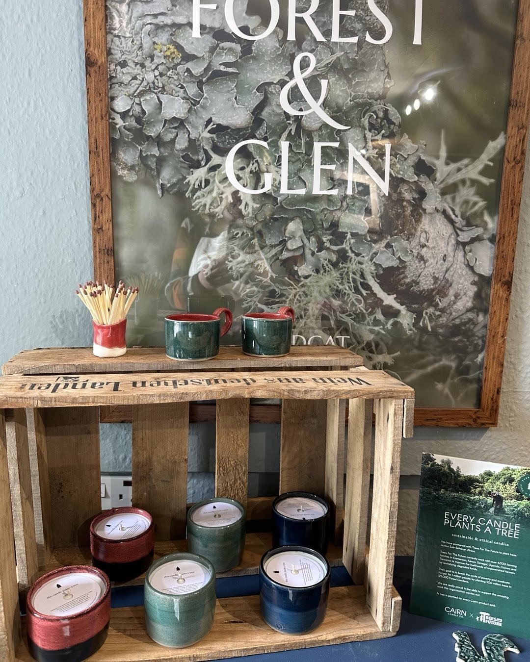 A wonderful joint candle pot venture with @cairncandles The studio is smelling lovely ❤️😻 #Grantown on Spey #candles #pots #stoneware #Cairngorms #Scotland #Discover Grantown