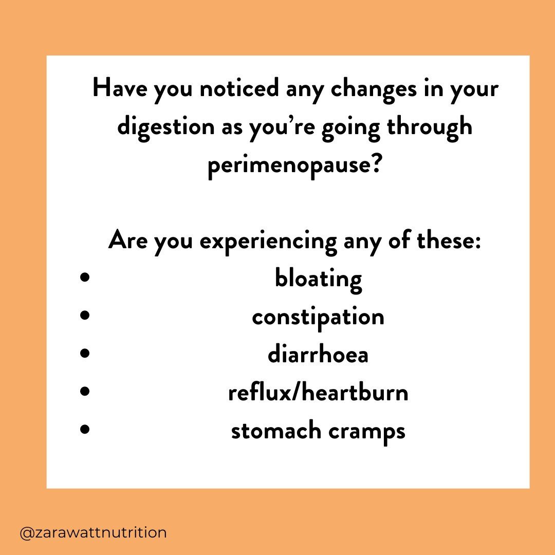 Are you experiencing any of these:
&bull;	bloating
&bull;	constipation
&bull;	diarrhoea
&bull;	reflux/heartburn
&bull;	stomach cramps

Here is what is going on:
As we age, our bodies start to produce less digestive enzymes and less stomach acid - mak