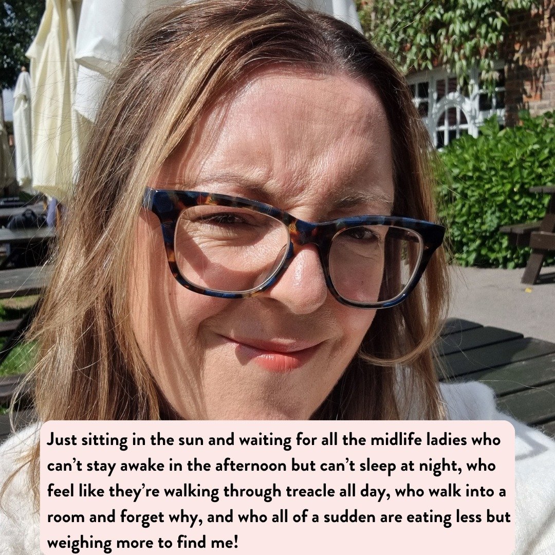 For the last 10 years I&rsquo;ve been working with women just like you (and just like me), who feel as if the rug has been pulled from under them.

All of a sudden they just have to look at food to gain 7 pounds.

They literally can&rsquo;t keep thei