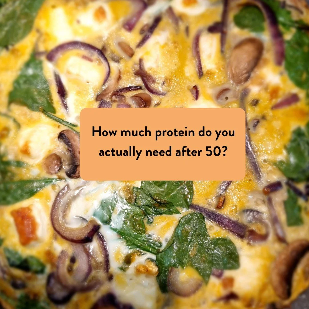 How much protein do you actually need?

This comes up a lot with my clients, and they&rsquo;re not sure what they should be doing as everyone is telling them something different.

Protein intake is definitely something that women over 50 should be pa
