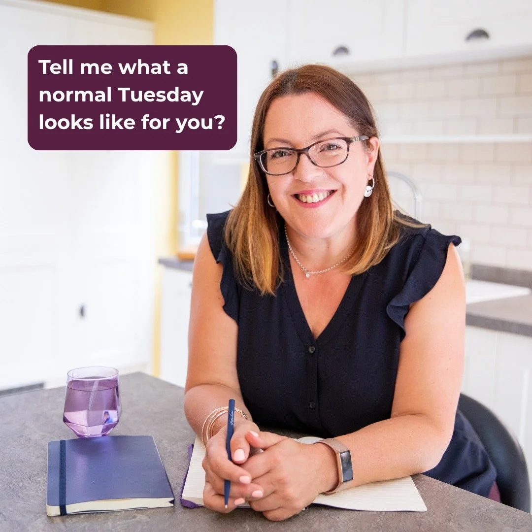 When we work together, I want to know what a normal Tuesday looks like.

&bull; When do you eat?
&bull; What happens when work runs over?
&bull; Are you cooking for yourself or a family with several different opinions about dinner?
&bull; When do you