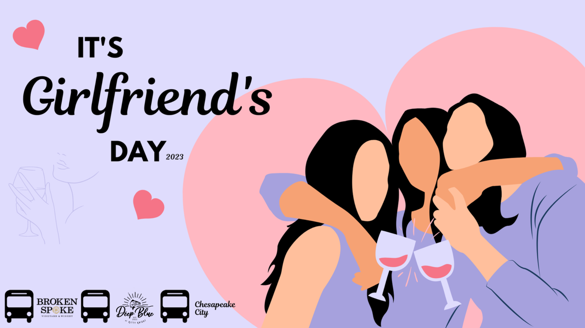 Girlfriend's Day 2023 — Broken Spoke Winery