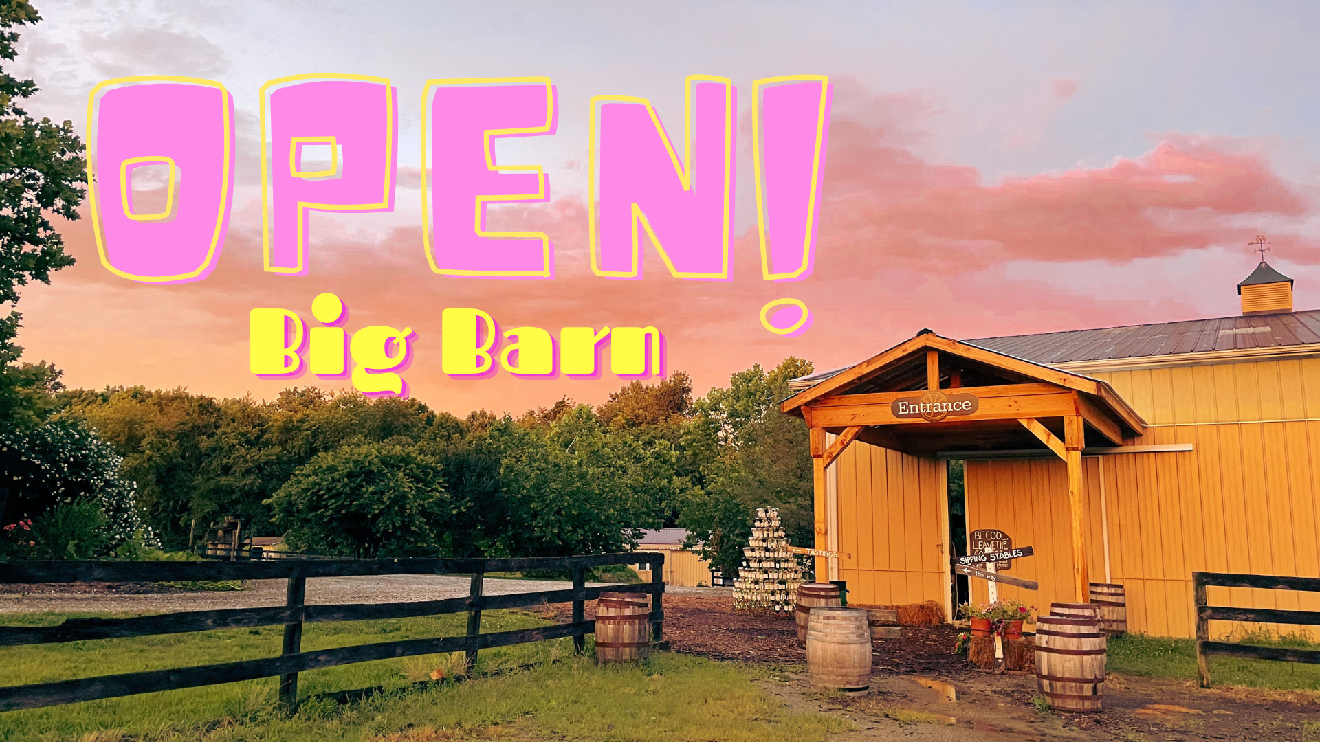 BIG BARN OPEN Sunset Rider Band and Las Jefas Mexican Food Truck — Broken Spoke Winery