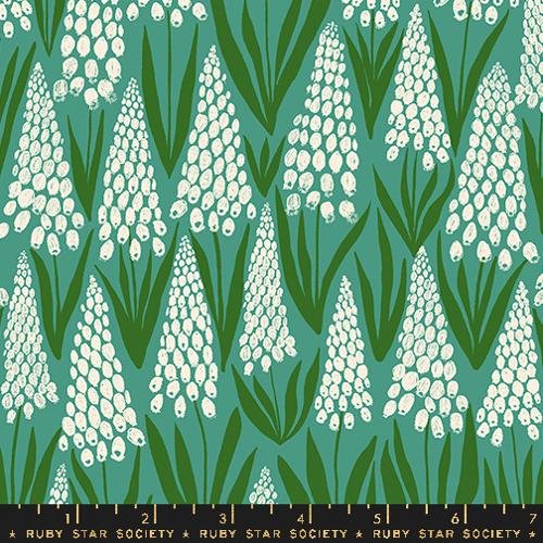 Endpaper - Muscari Flowers - 1/4 yard