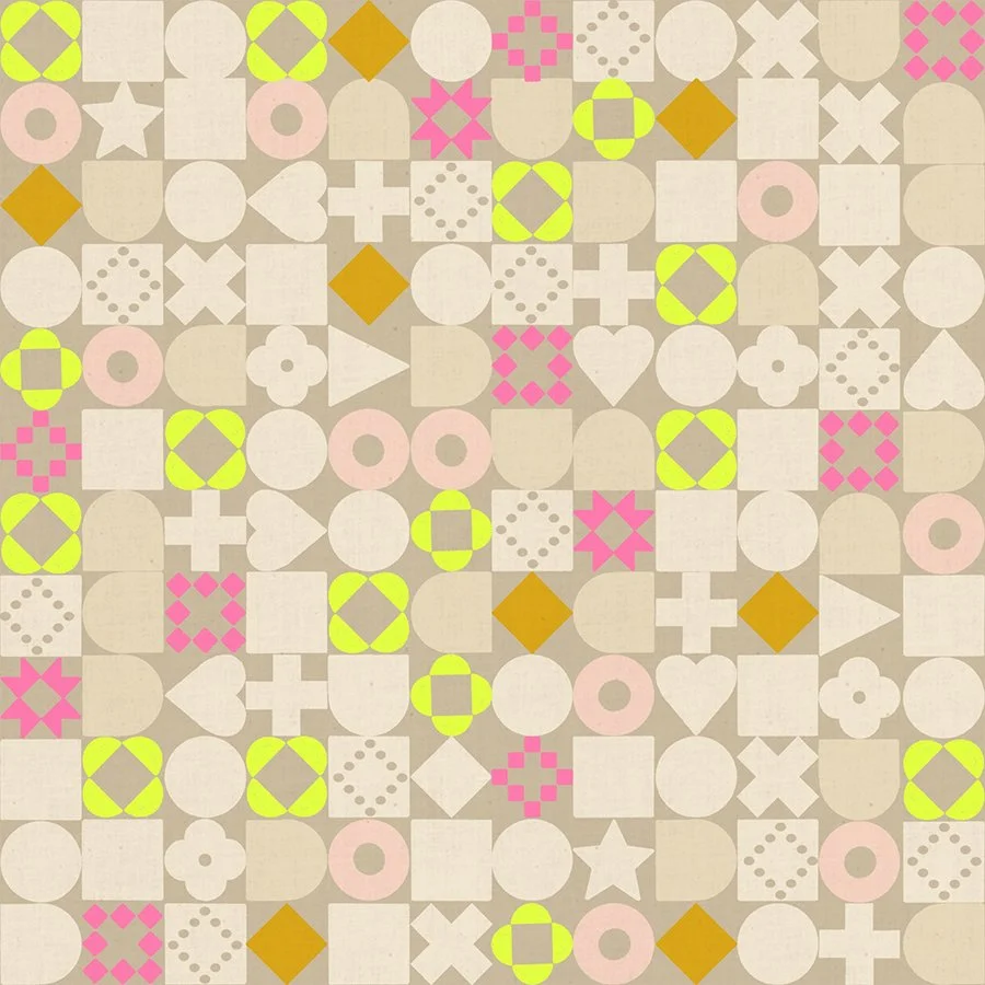 Matches - LoFi - Khaki Sold by the 1/4 yard