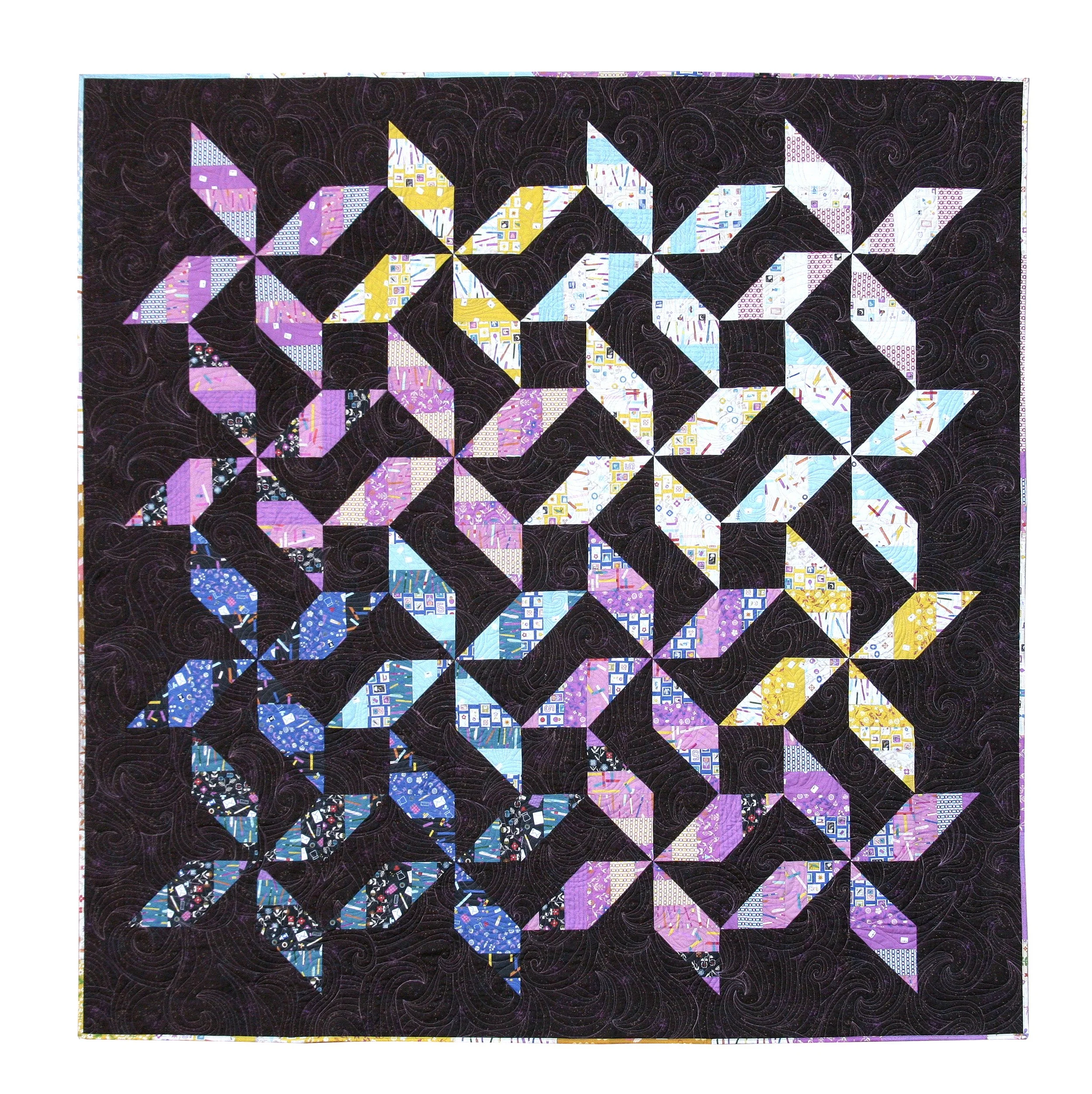 Wind Echoes Quilt Pattern - PDF