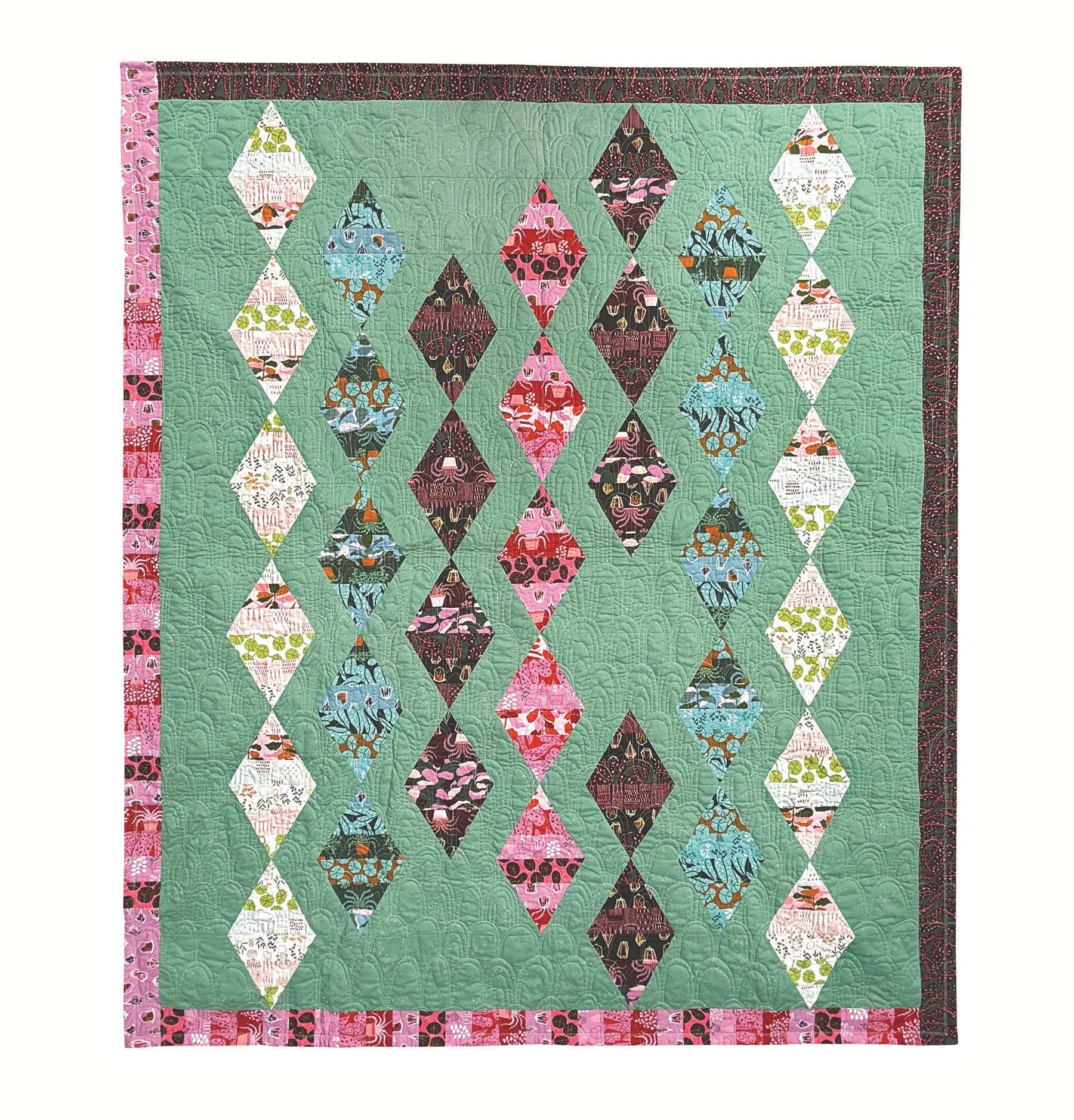 Lucky Stripes Quilt Pattern - Digital