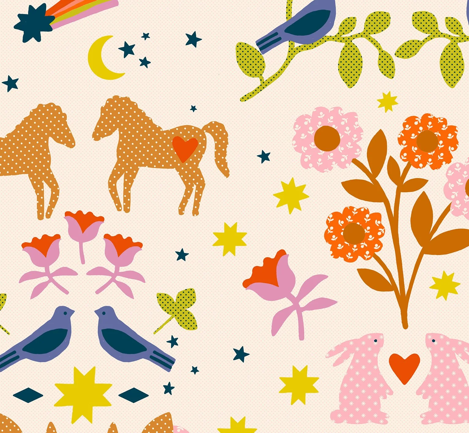 Main - Natural - Mystic Fable - 1/4 Yard
