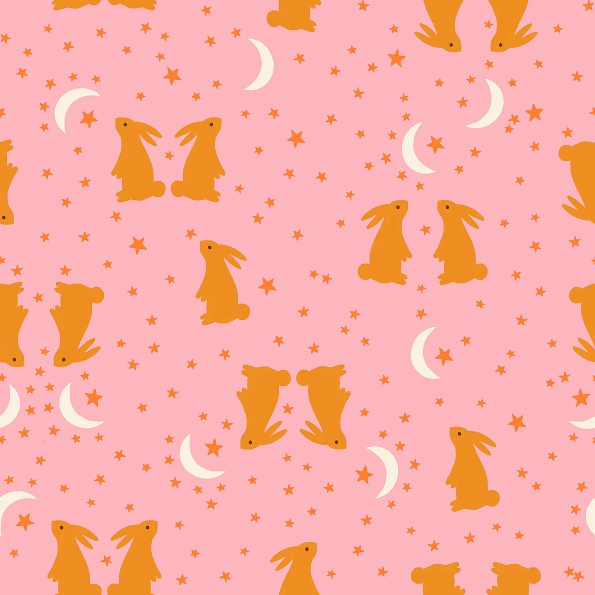 Mystic Fable - Bunnies- 1/4 Yard