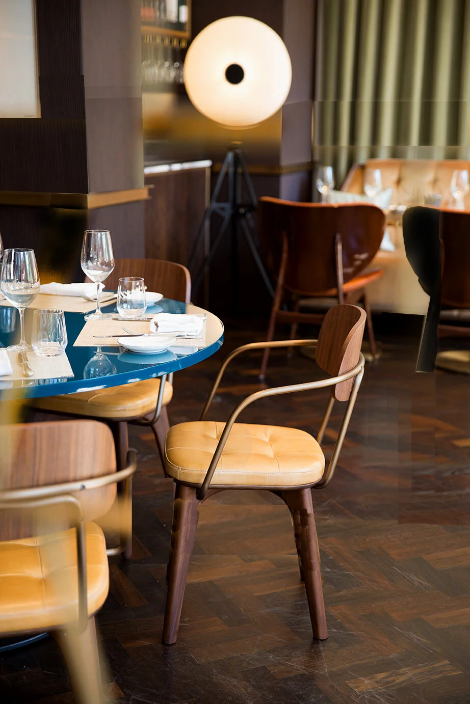 Athenaeum Hotel Restaurant - Stellar Works Utility Chair