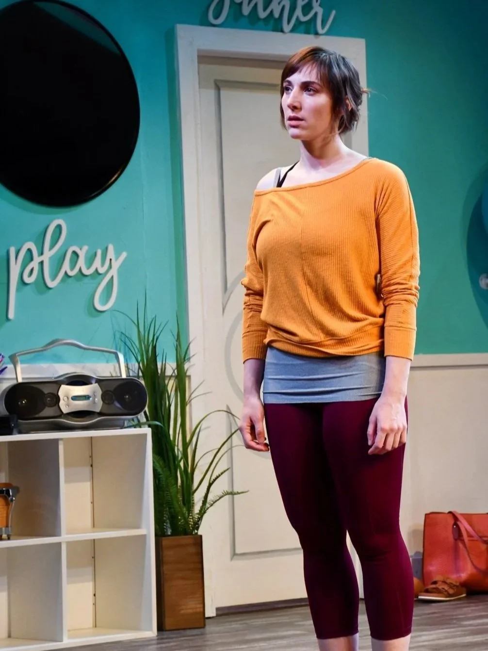 Theresa in "Circle Mirror Transformation", The Eagle Theatre