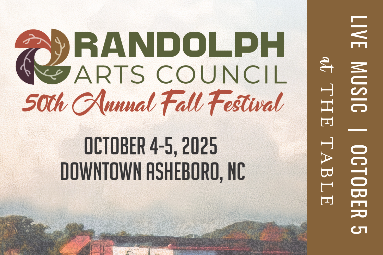 LIVE MUSIC at The Table for Fall Festival