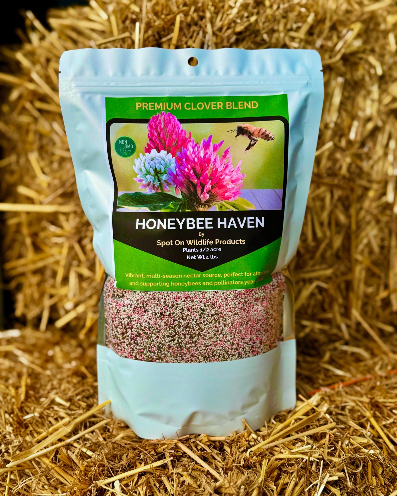 Honeybee Haven Clover