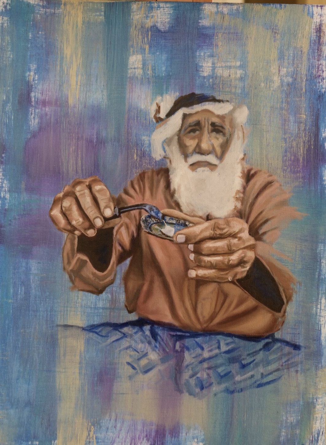 The Pearl, 2024 (Oil on Canvas - 29”*18”)