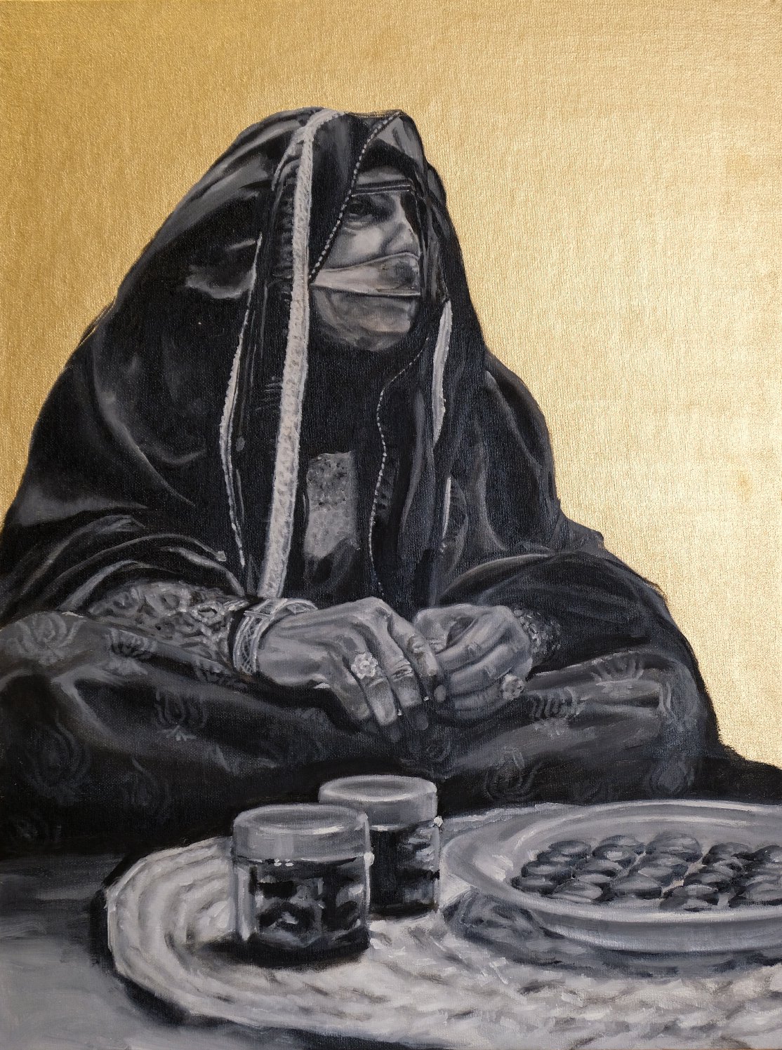Bokur, 2024 (Oil on Canvas - 29”*18”)