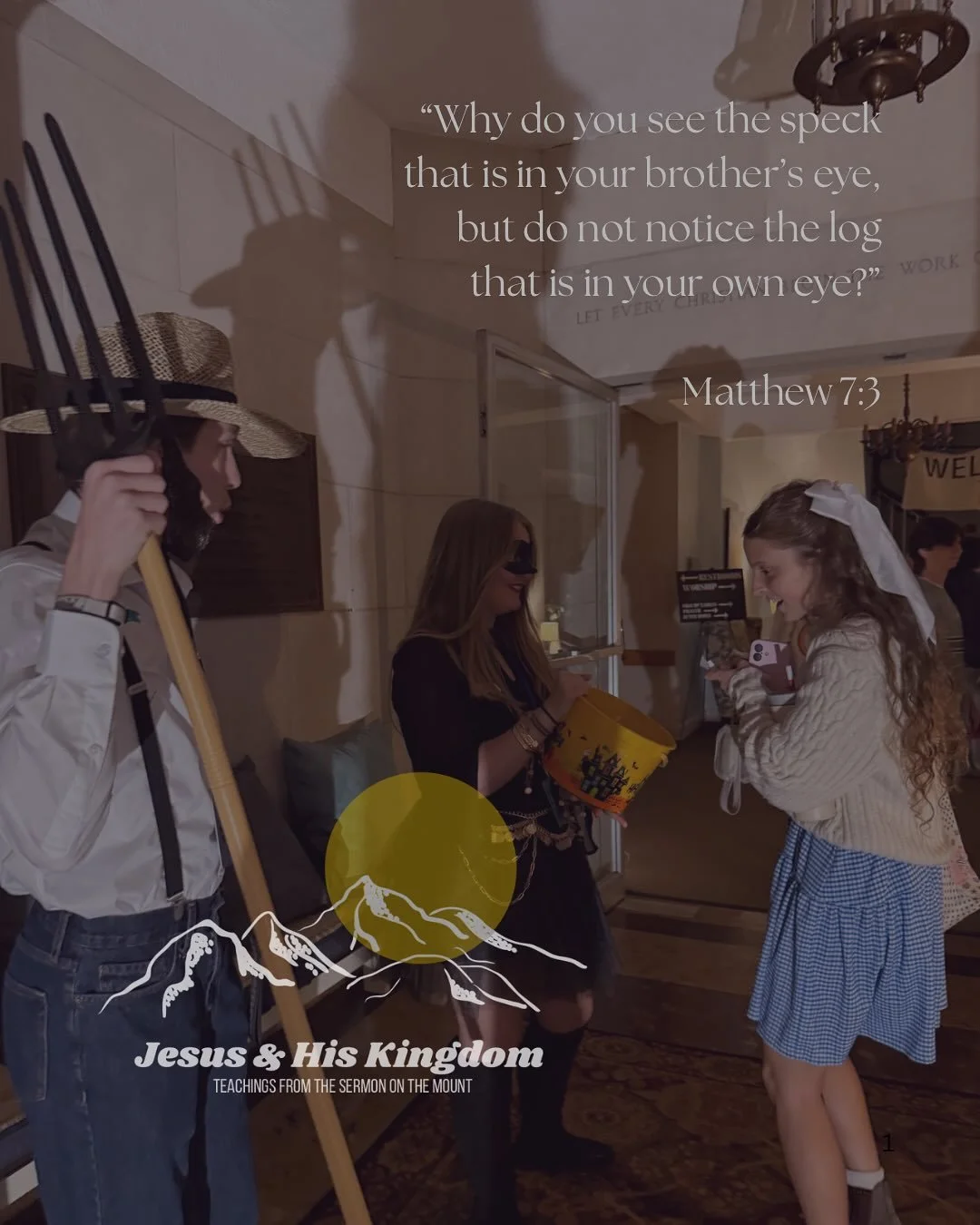 Tuesday Night Recap!

This week @jasongleonard preached out of Matthew 7 on judgment. &ldquo;Be merciful as your Father in Heaven is merciful.&rdquo;

Here are some opportunities coming up:
Men&rsquo;s and Women&rsquo;s Retreats: Nov. 7-9
Alpha: Thur