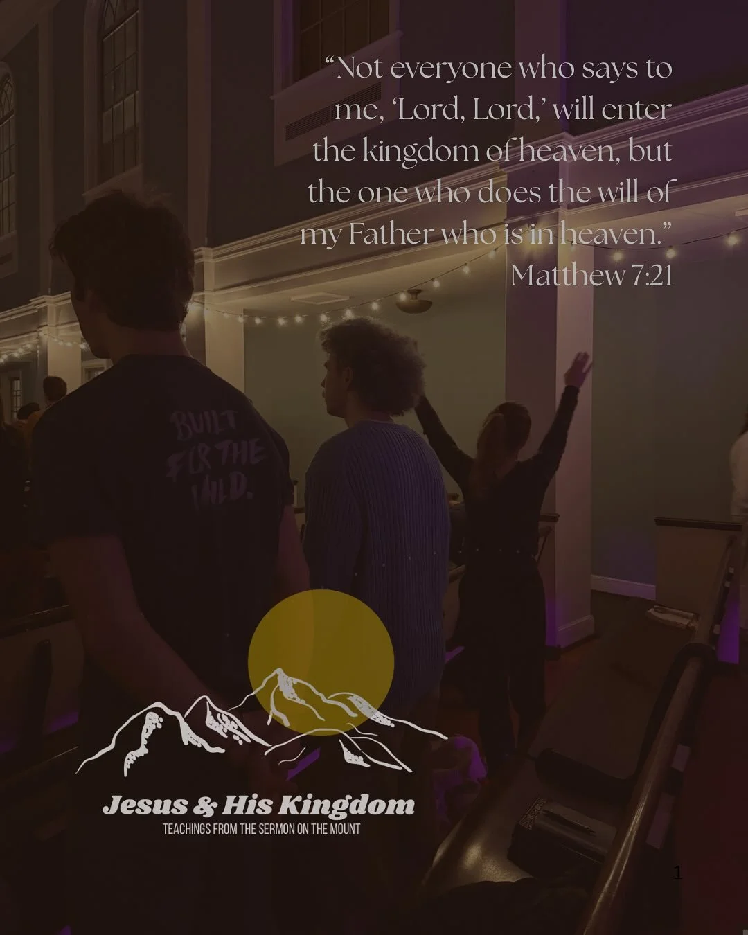 Tuesday Night Recap!

This week @matt_nicoll preached out of Matthew 7 on the choice that Jesus gives us. &ldquo;If you want to follow Jesus into abundant life, you must first trust him enough to lay everything down.&rdquo;

Here are some opportuniti