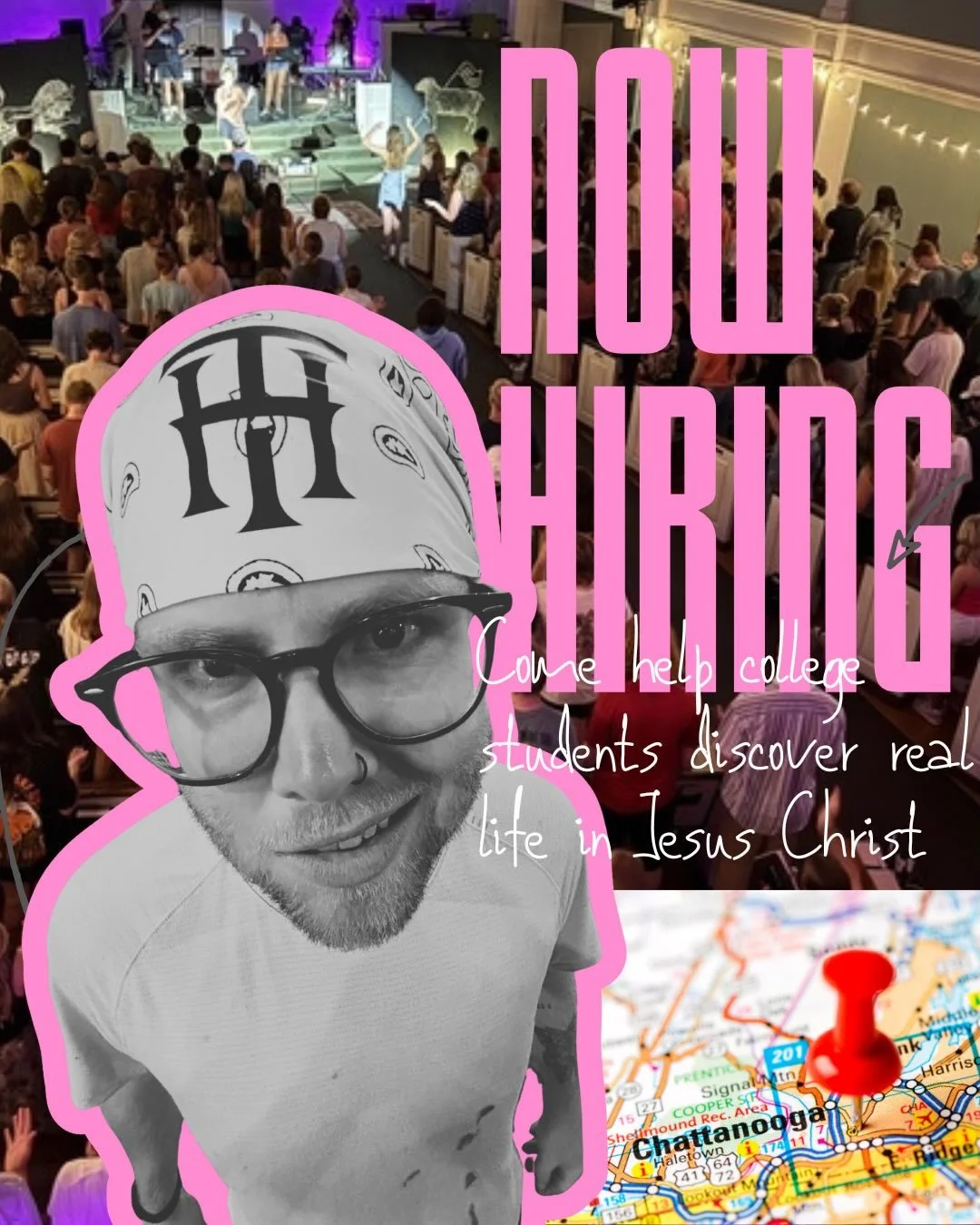 Know a soon-to-be college grad? We&rsquo;re now accepting applications for our 2026-2027 College Ministry Residency Program. Full-time. Paid. Come spend a year in Chattanooga helping the next generation discover real life in Jesus Christ. Link in bio