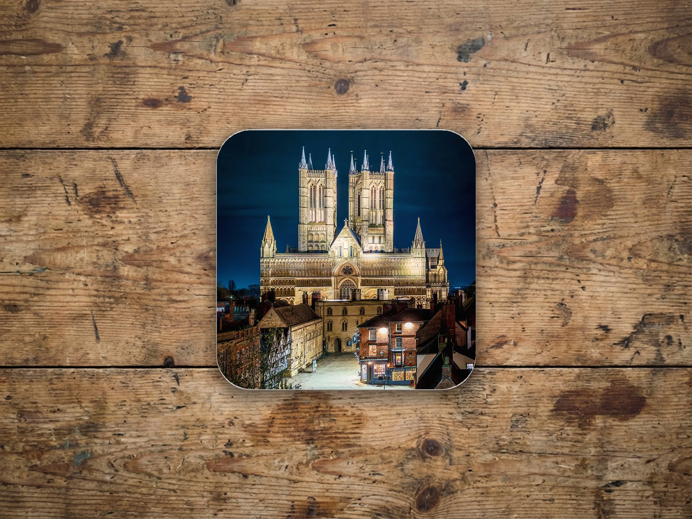 Coaster - Lincoln Cathedral from Lincoln Castle