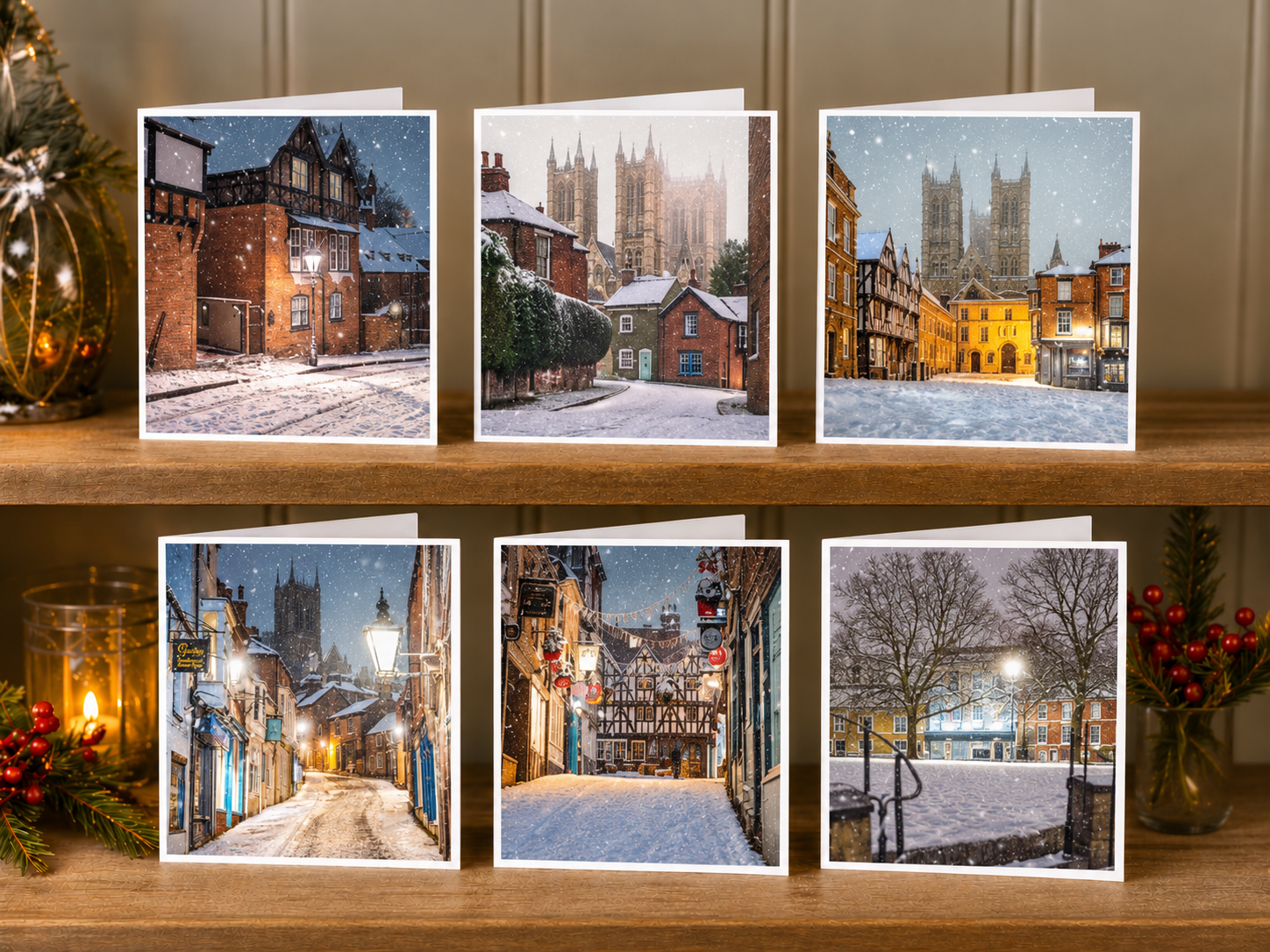 Snowy Lincoln Card Collection