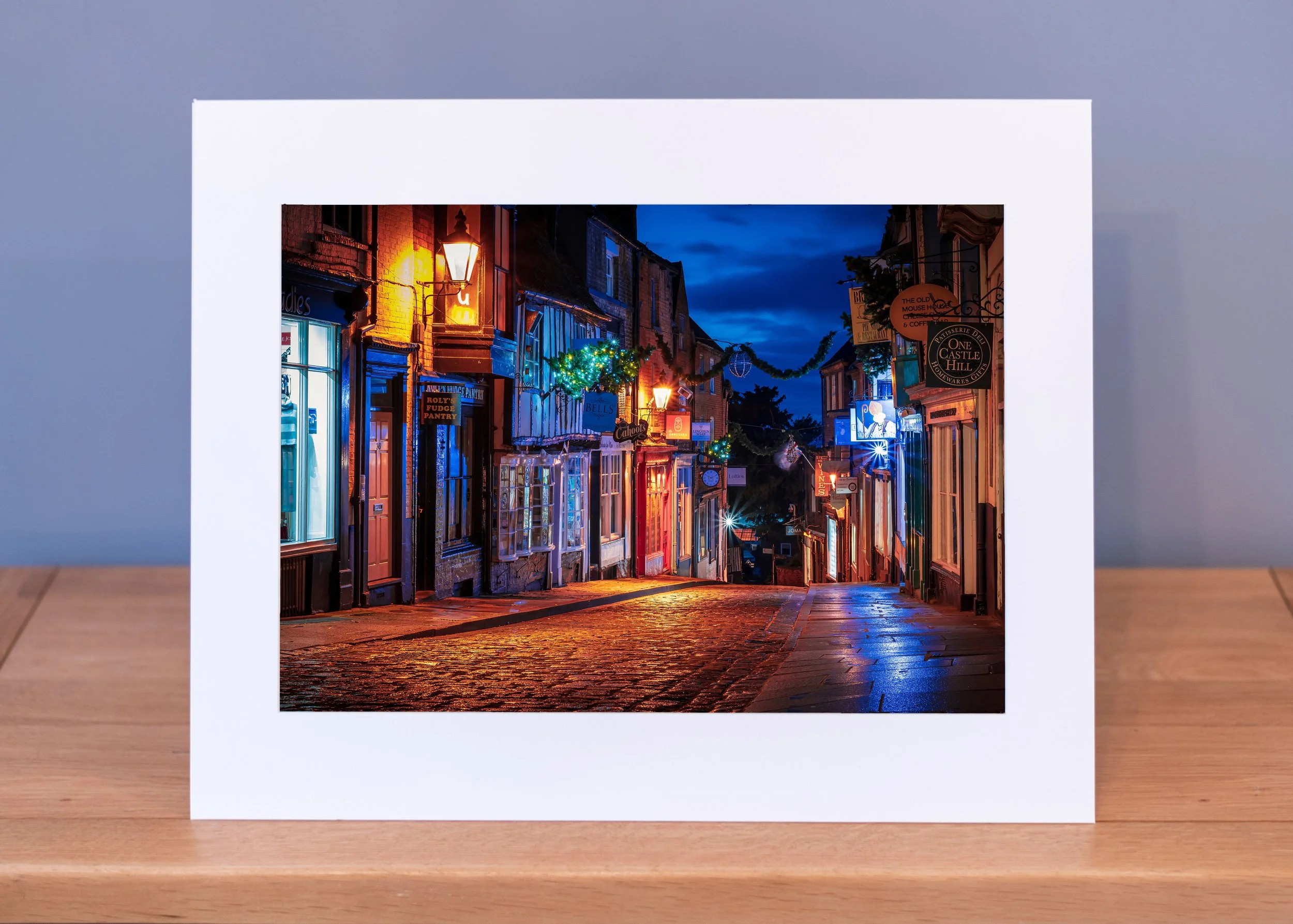 A vibrant Steep Hill in Lincoln