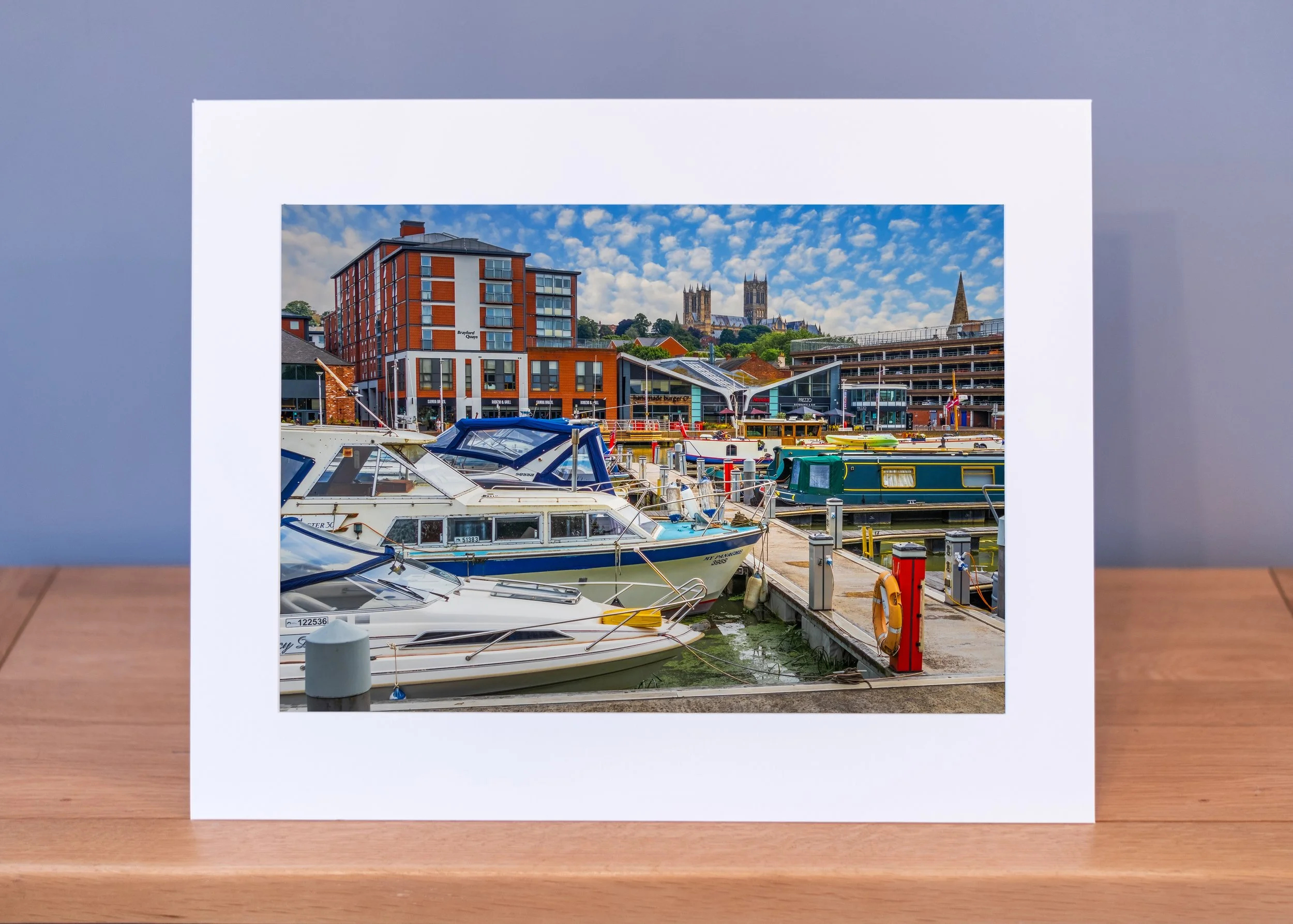 The Brayford Pool in Lincoln