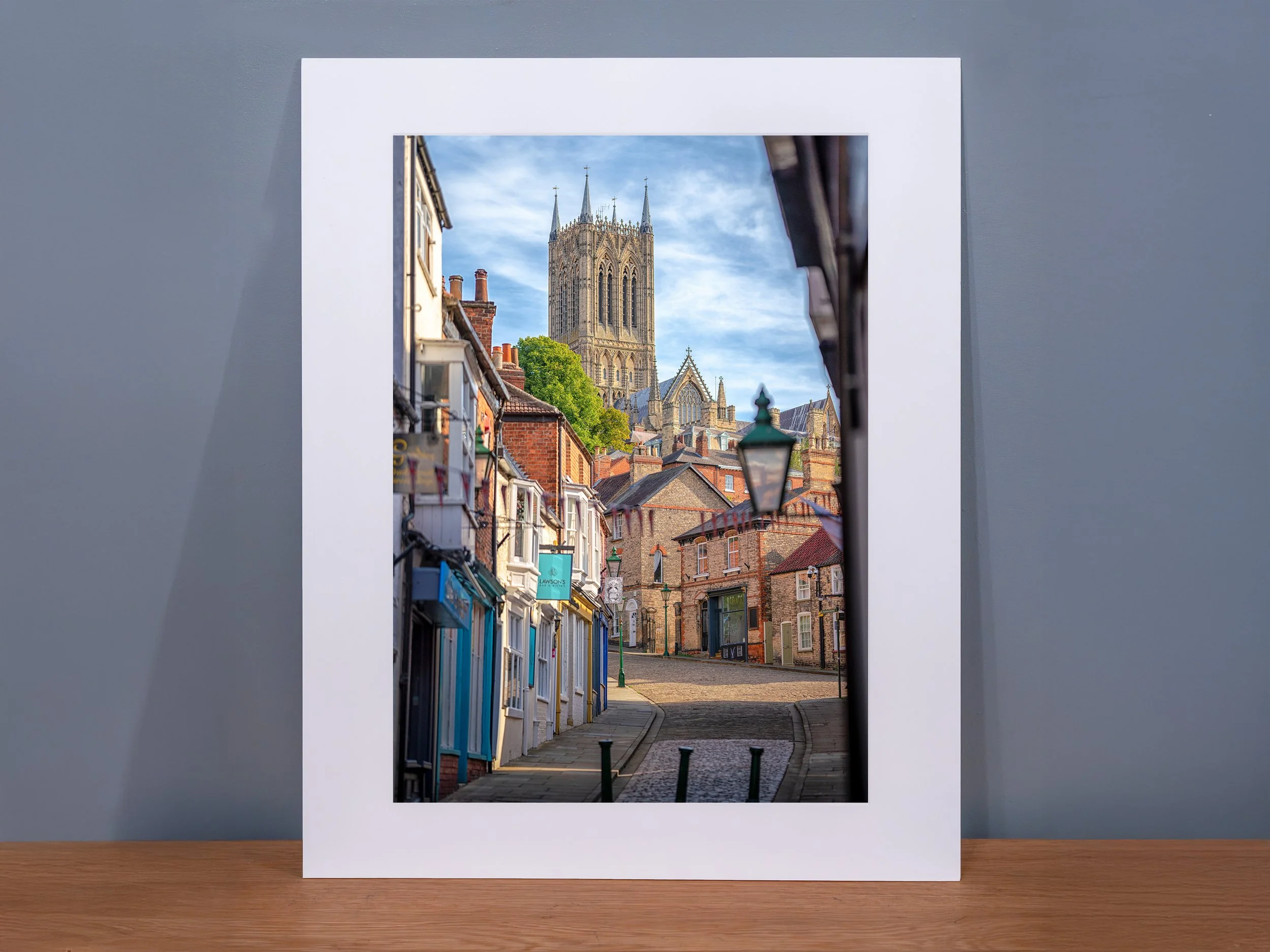 Lincoln Cathedral on a beautiful summer day