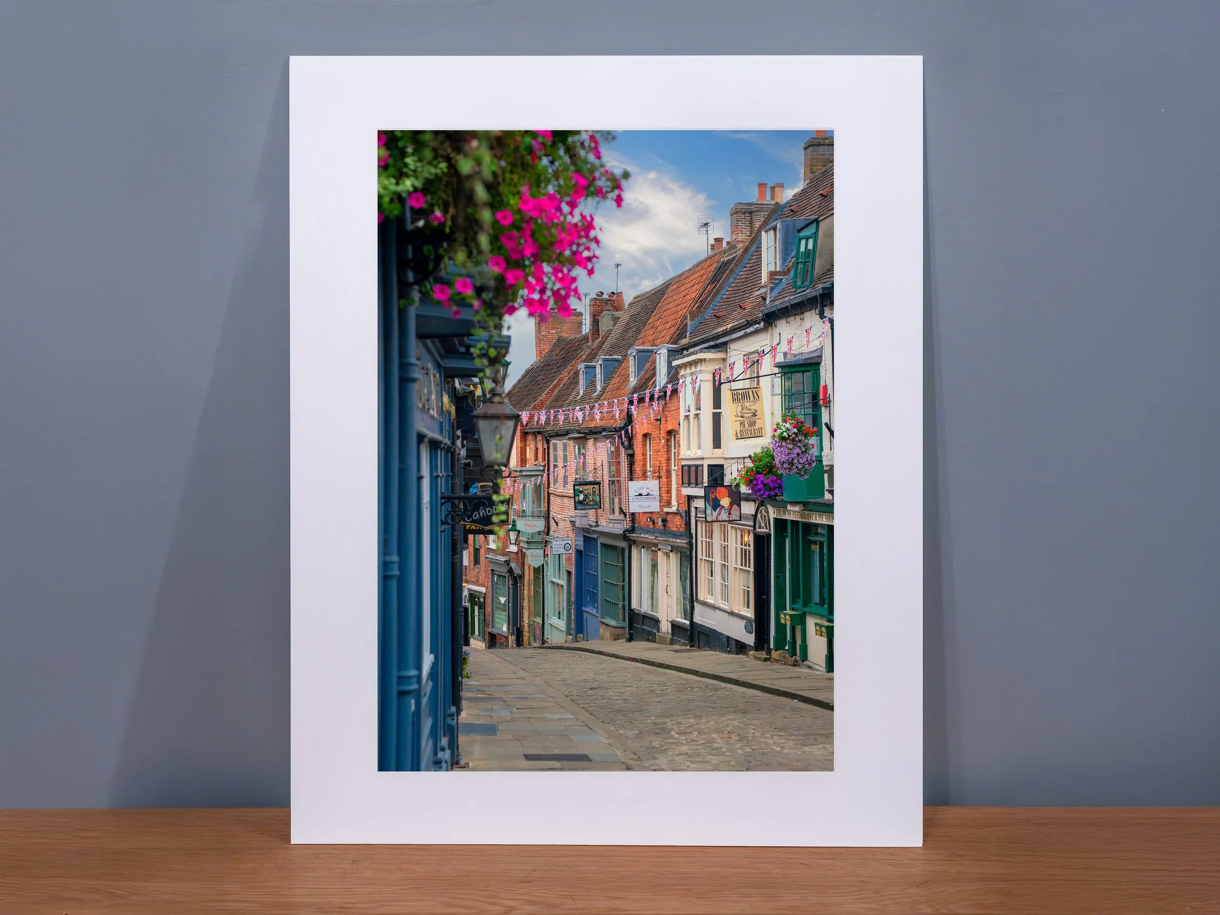 The beautiful Steep Hill in Lincoln