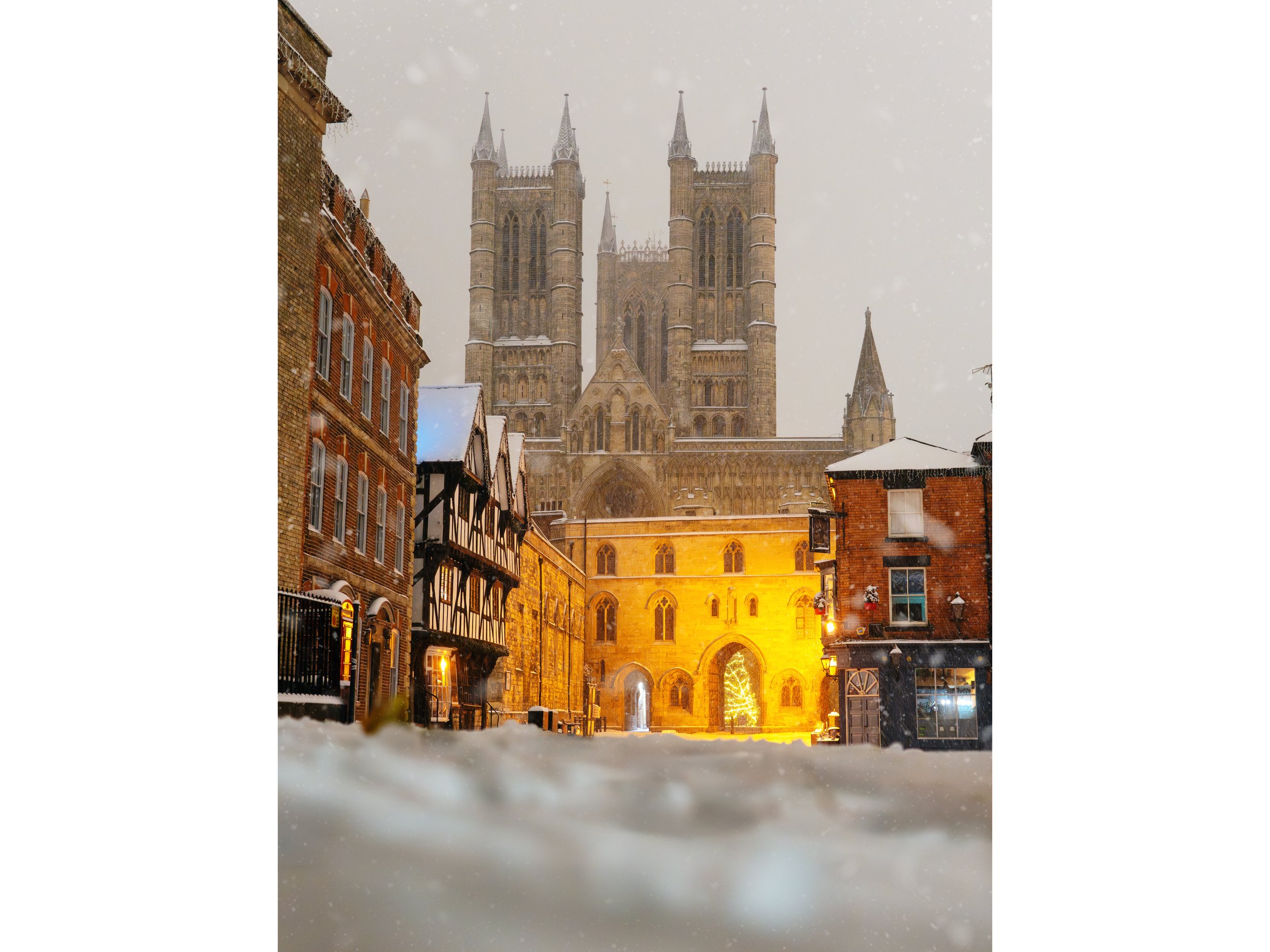 Low down in the snow - Lincoln Cathedral copy.jpg
