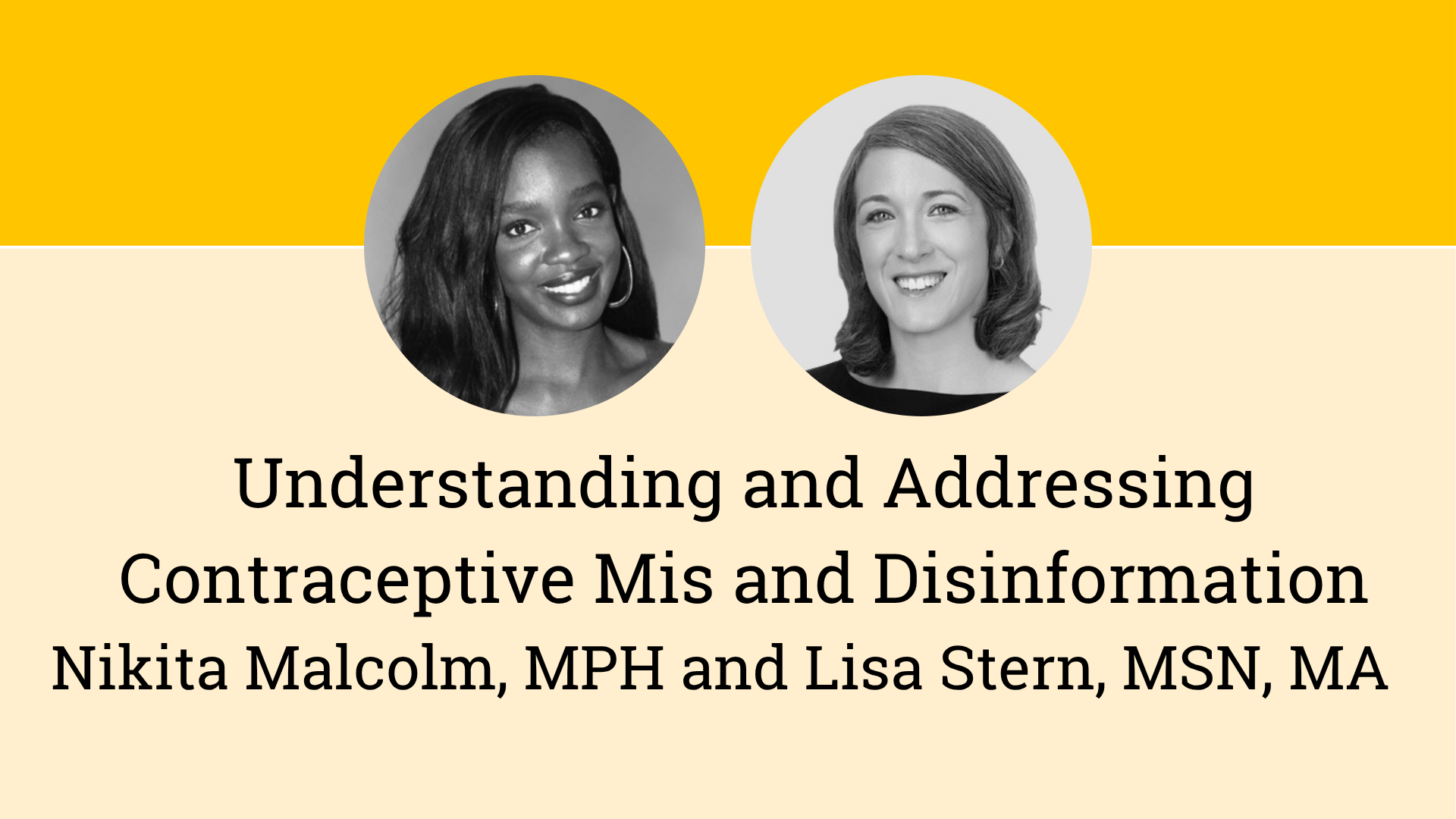 New Morning Understanding and Addressing Contraceptive Mis & Disinformation