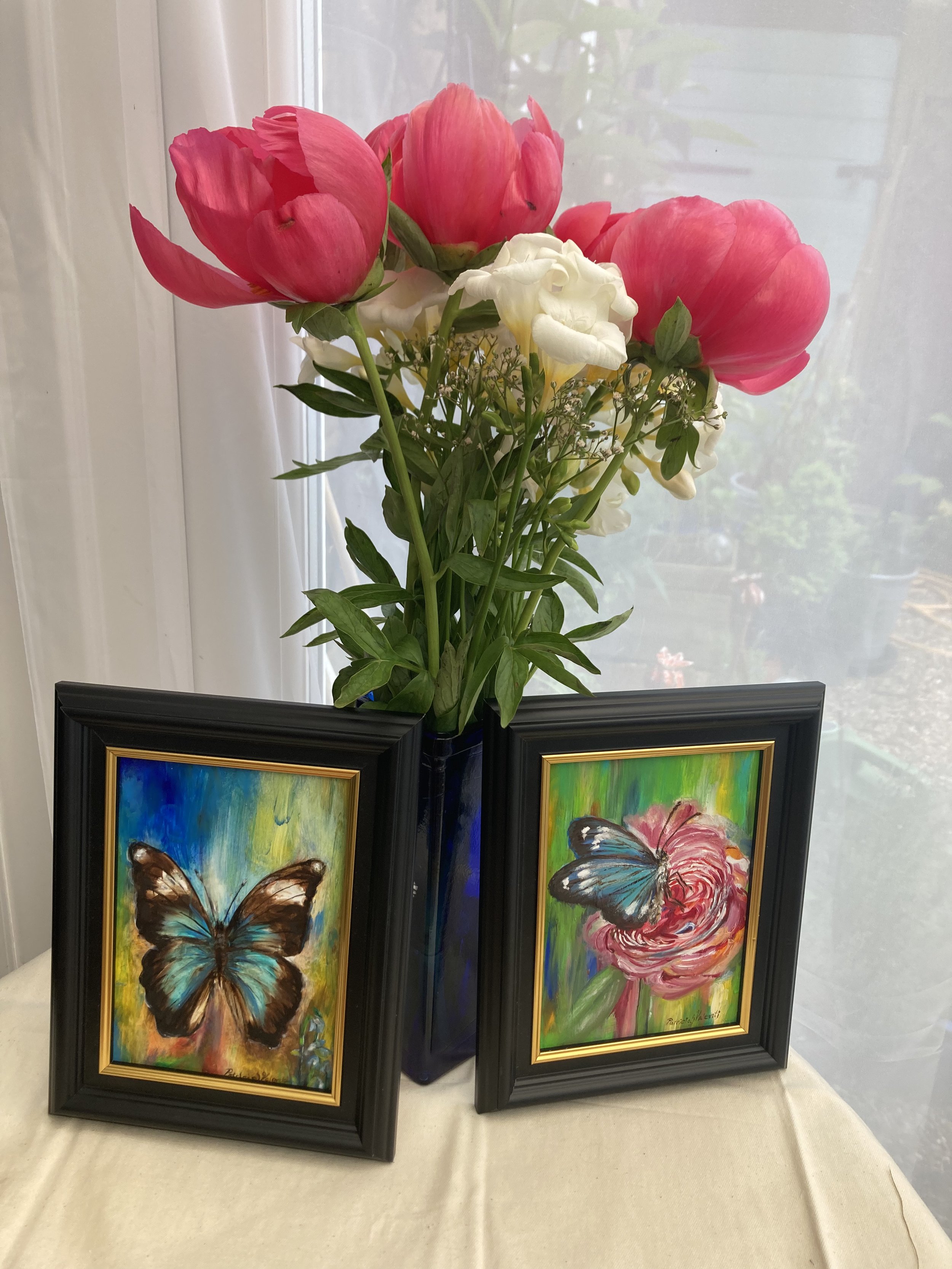 Original Oil Painting on Canvas Board