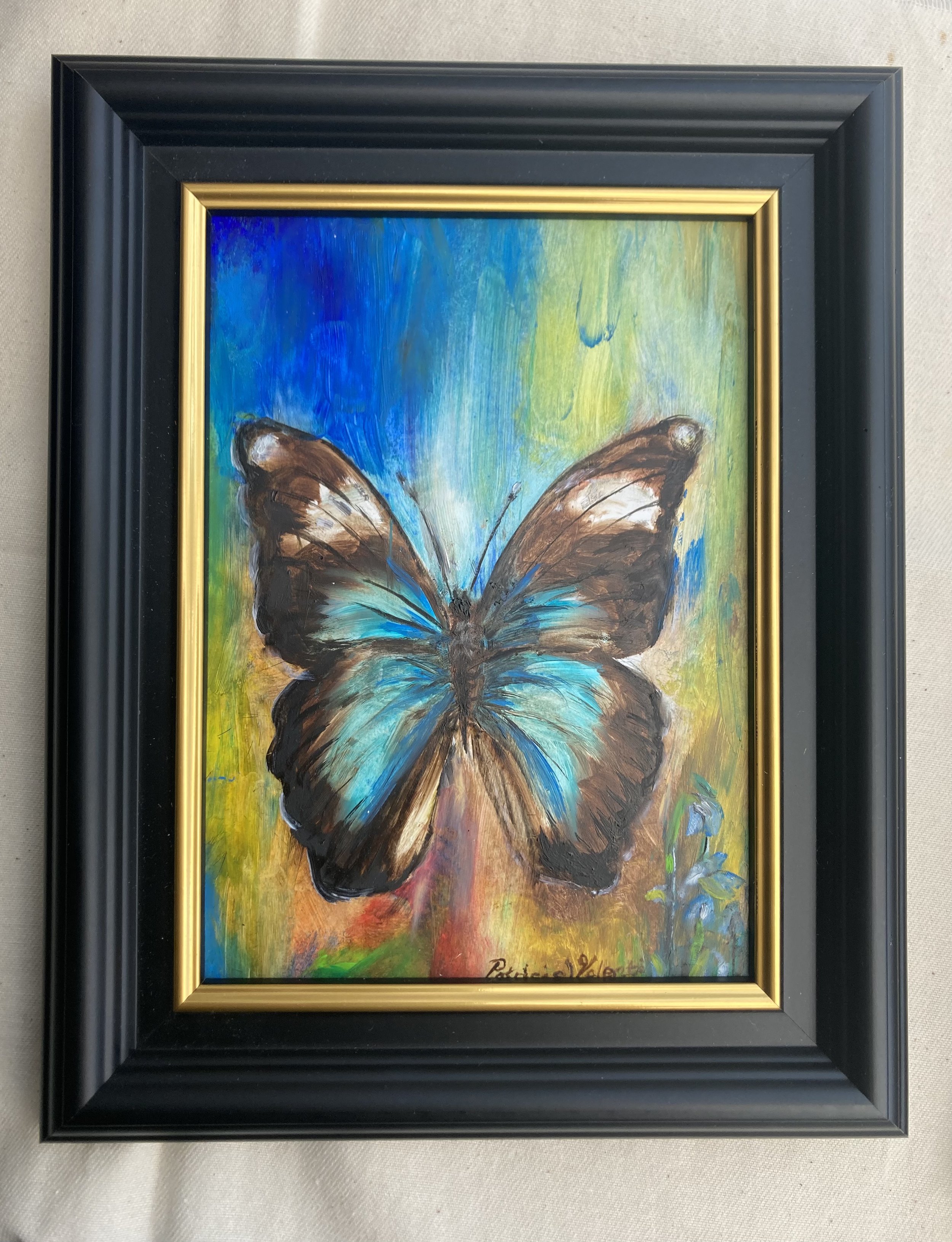 Original Oil Painting on Canvas Board