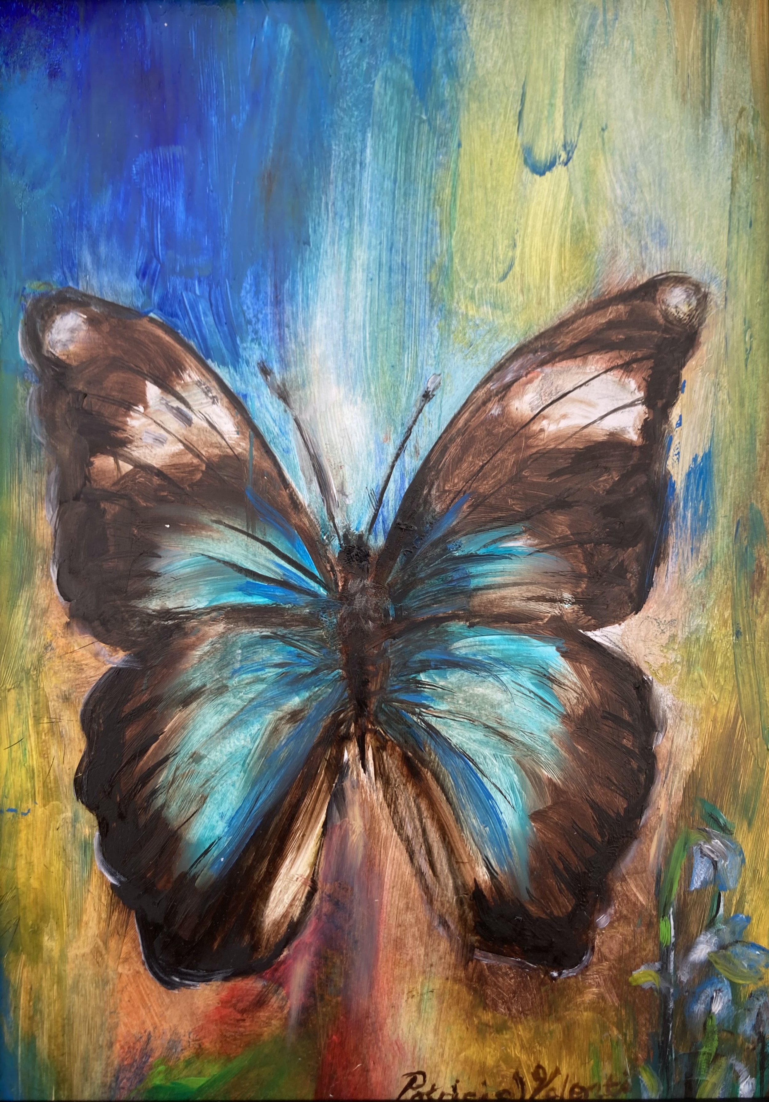 Original Oil Painting on Canvas Board
