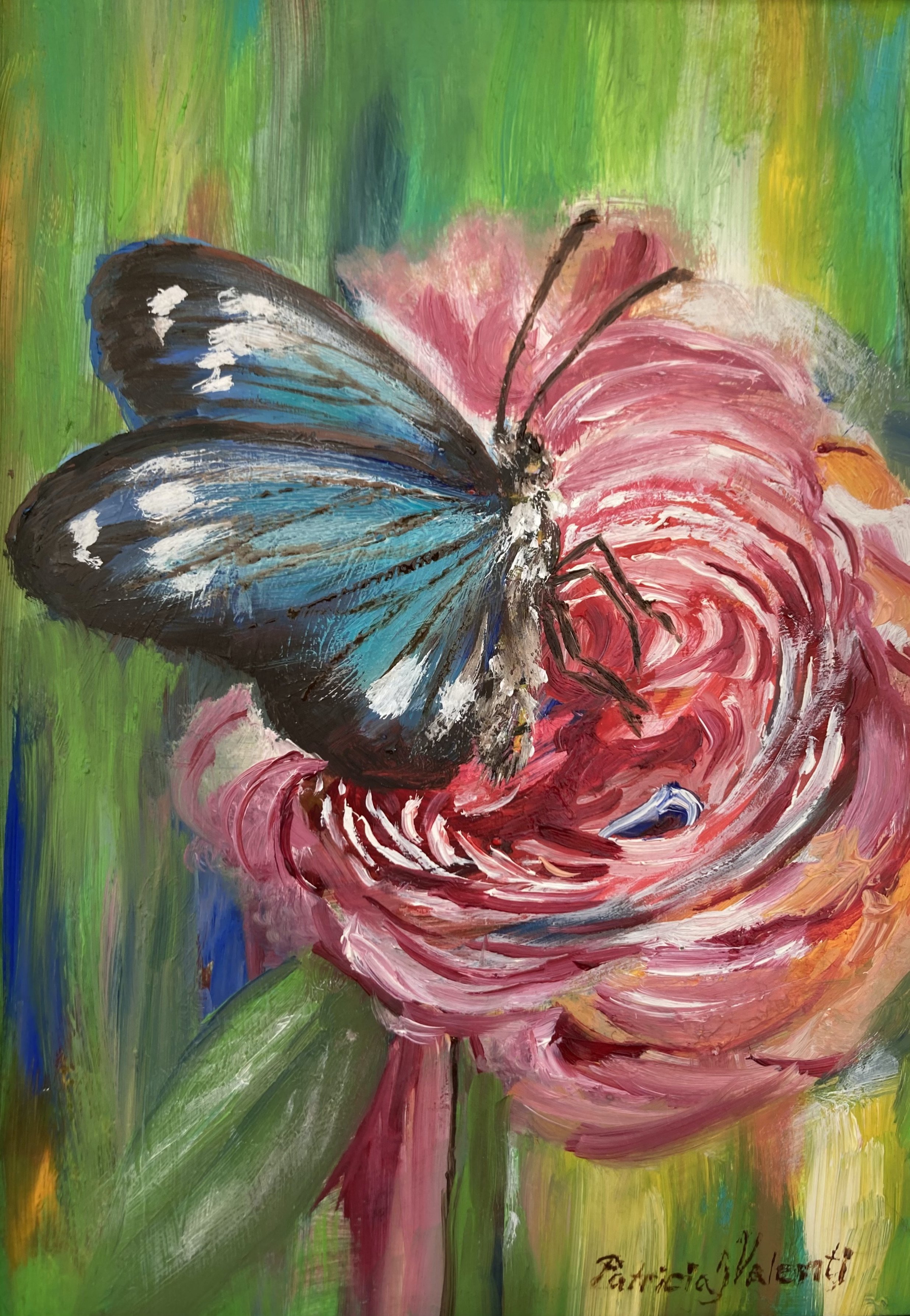 Original Oil Painting on Canvas Board
