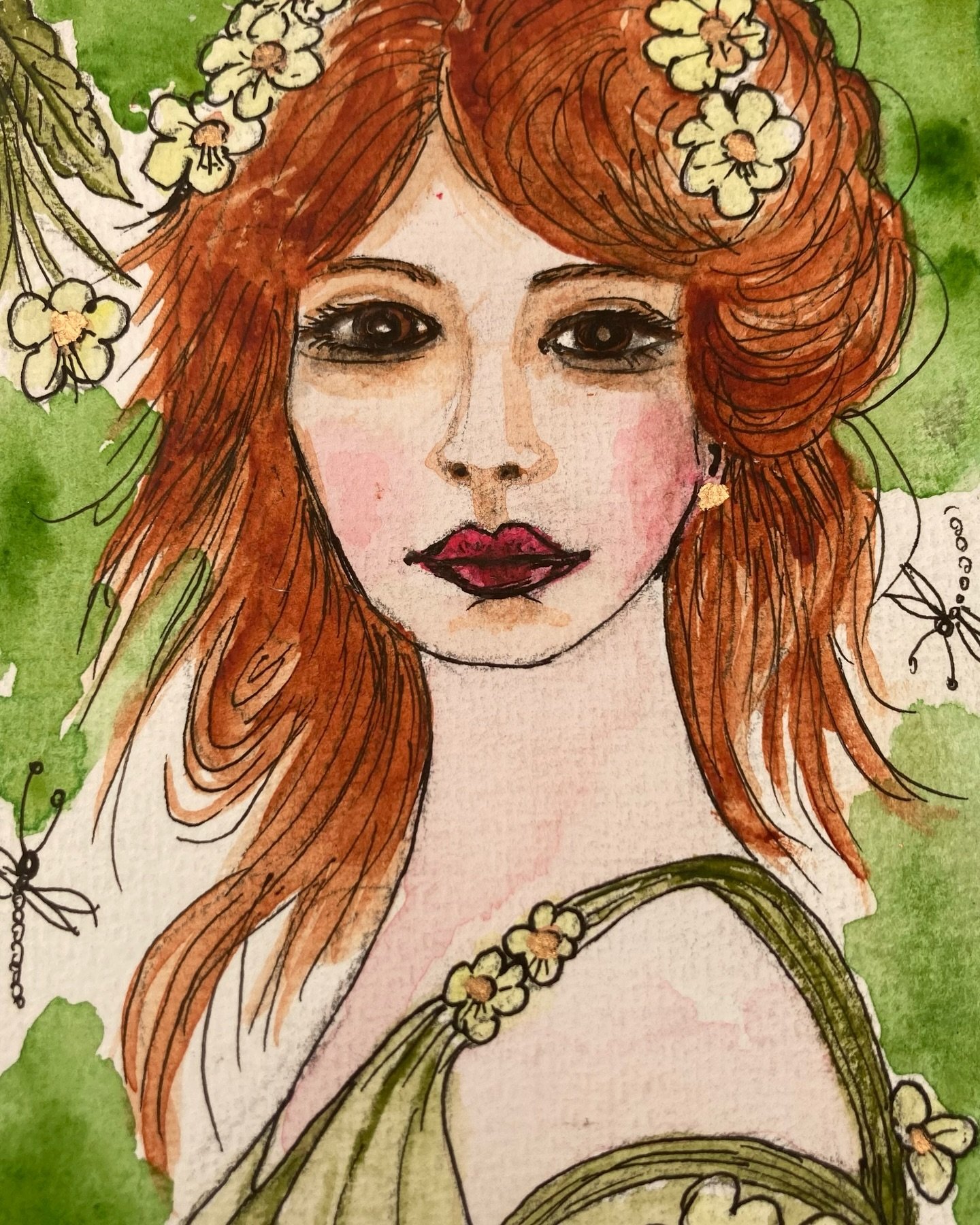 Imperfect Portrait Tokens. Today&rsquo;s token is to bring truth, brilliance and a bright future into your life.

These tiny imperfect portraits are to brighten your day to celebrate different aspects of love, friendship and inspiration.&nbsp; I hope