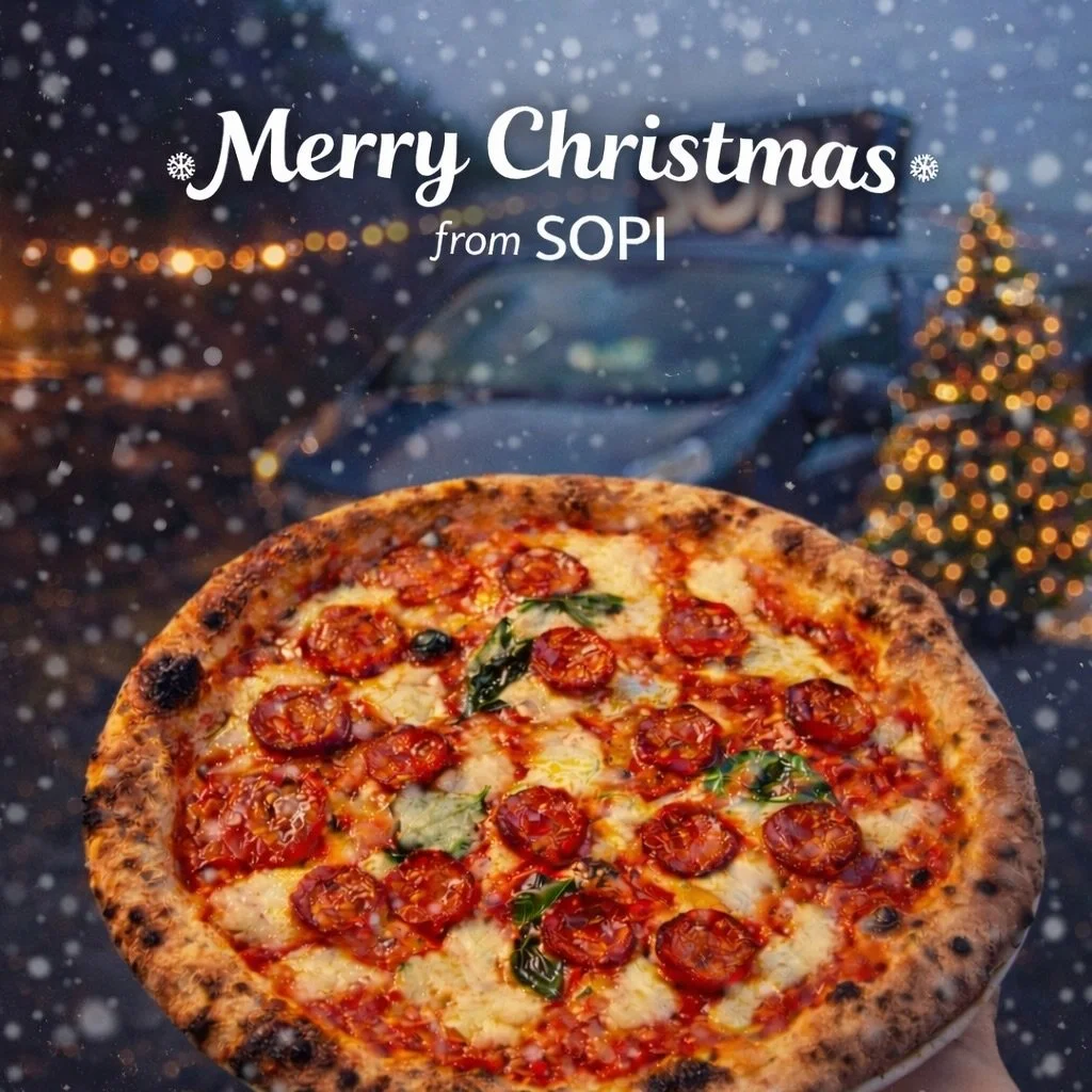 Merry Christmas from SOPI 🎄🔥

Wishing you all a wonderful Christmas Day with good food and good company.

Thank you to everyone who&rsquo;s come down for a pizza, supported us, and helped make this year what it&rsquo;s been.

See you in 2026 🍕