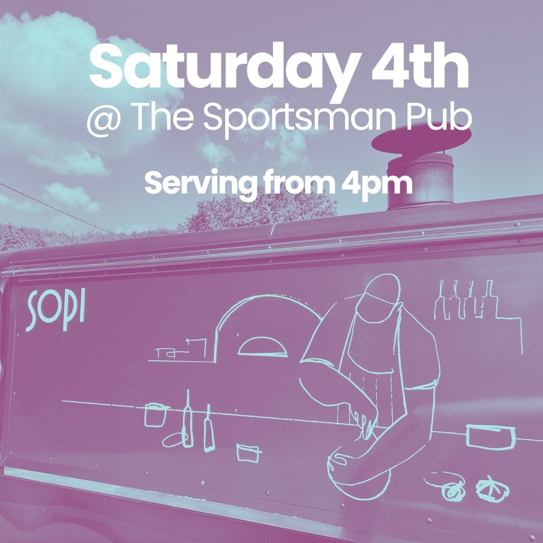 Today 🍕🐣

We&rsquo;re at @thesportsmanpub this afternoon
Serving from 4pm

Pizza, pints and a long weekend 🍺🔥

See you there 🍕

&bull;
&bull;
&bull;
&bull;
&bull;

#sopipizza #woodfiredpizza #sussexfood #sussexpizza #pizza