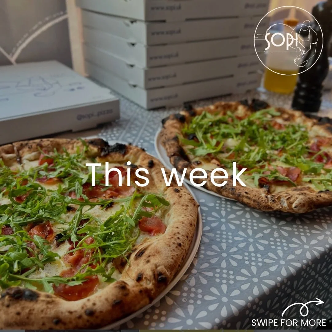 This week at SOPI 🍕

Tuesday &mdash; @the_cat_inn 
Wednesday &mdash; @thesportsmanpub 
Friday &mdash; Lindfield
Saturday &mdash; The Sportsman Pub x KODA 🍺🔥

Big one on Saturday &mdash; @kodabrewingco officially launching at The Sportsman.
Fresh b